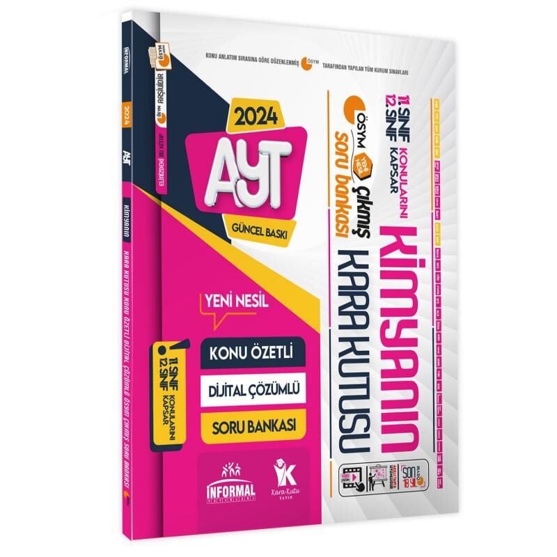 YKS-TYT-AYT Fizik Kimya Biyoloji (FKB) Kara Kutu Konu Ö. D.Çözümlü Soru Bankası PAKET SET