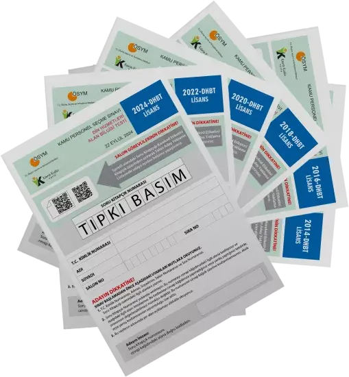 2026 KPSS-DHBT Lisans ÖSYM Çıkmış Soru Tıpkı Basım 6’lı Kitapçık Türkiye Geneli Deneme Paketi