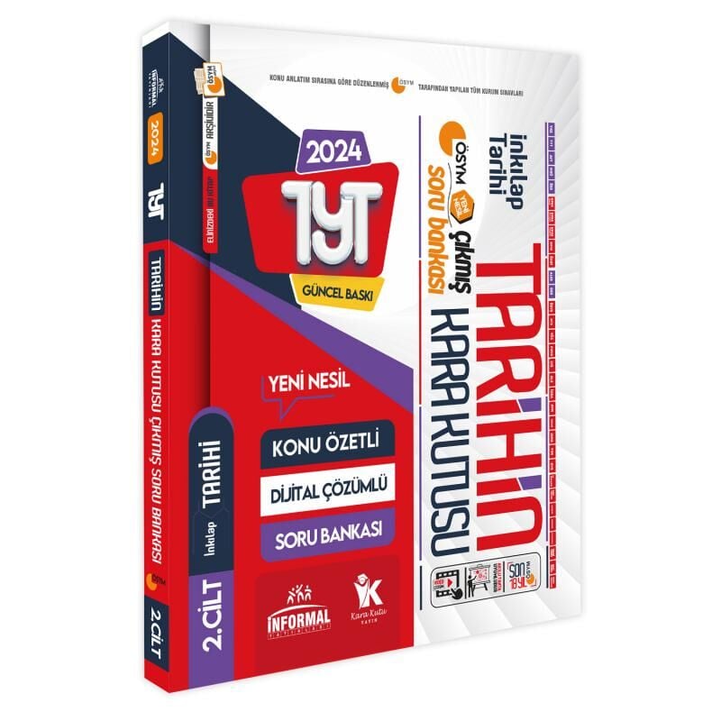 YKS-TYT-AYTnin Kara Kutusu SAYISAL ALTIN PAKET SET Konu Ö.Dijital Çözümlü Çıkmış Soru Bankası