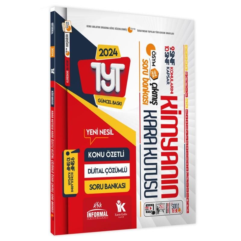 YKS-TYTnin Kara Kutusu SAYISAL EKONOMİK SET PAKET Konu Ö. Dijital Çözümlü Çıkmış Soru Bankası