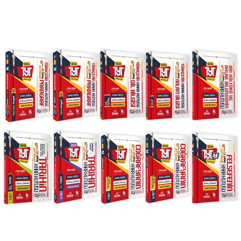 YKS-TYTnin Kara Kutusu SÖZEL EKONOMİK PAKET SET Konu Özetli Dijital Çözümlü Çıkmış Soru Bankası