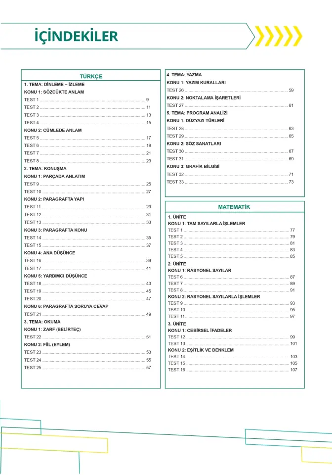 2026 MEB 7’den 8’e Geçenler İçin Tüm Dersler Yaz Çalışma Kitabı Dijital Çözümlü Soru Bankası