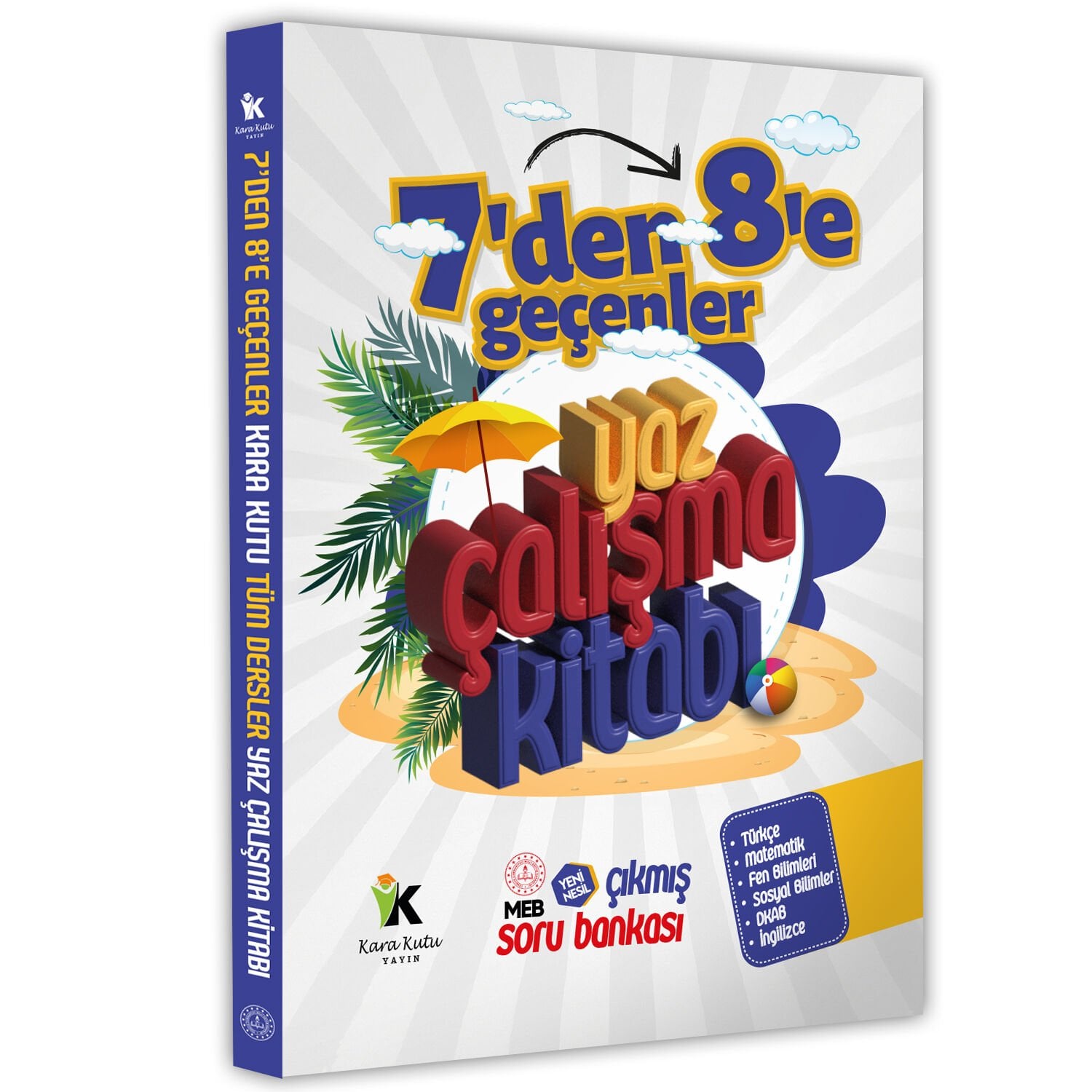 2026 MEB 7’den 8’e Geçenler İçin Tüm Dersler Yaz Çalışma Kitabı Dijital Çözümlü Soru Bankası