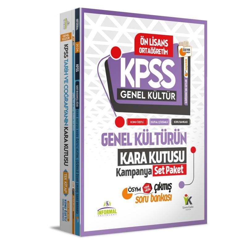 KPSS Önlisans Tarih Coğrafya Vatandaşlık Kara Kutusu Konu Özetli Dijital Çözümlü Soru Bankası