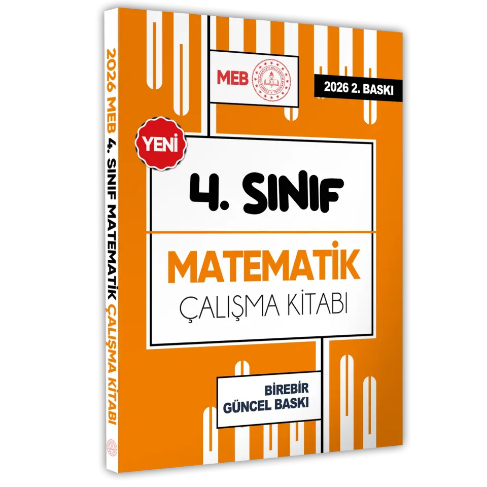 2026 MEB ÖDM İlkokul 4.Sınıf MATEMATİK Çalışma Kitabı Alıştırmalı Soru Bankası BASKI ÜCRETİ
