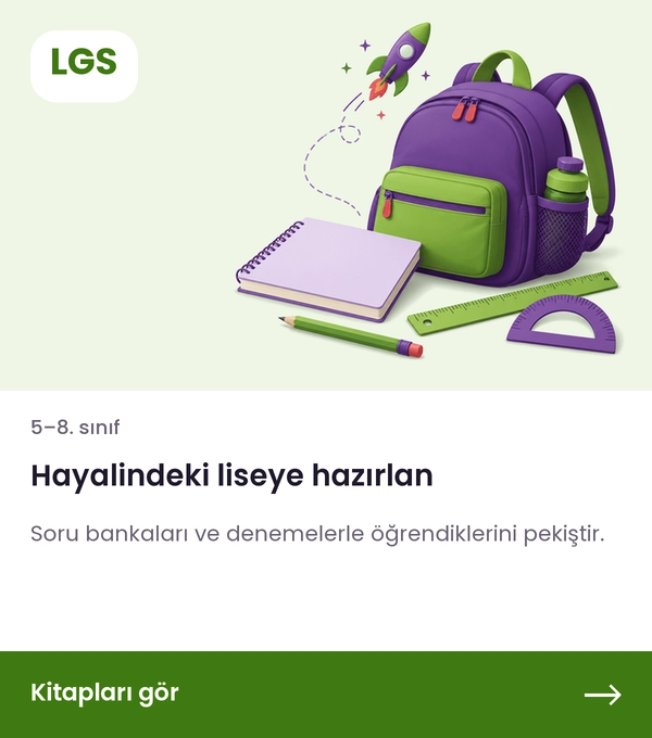 LGS kitapları — Hayalindeki liseye hazırlan
