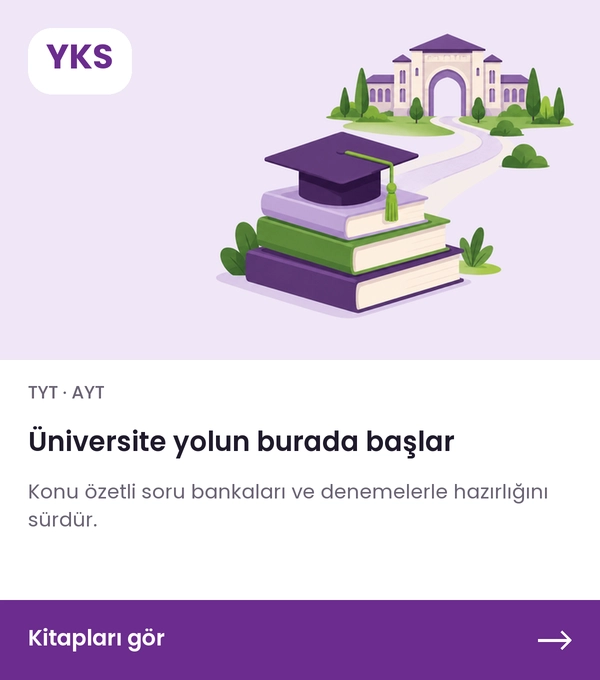 YKS kitapları — Üniversite yolun burada başlar
