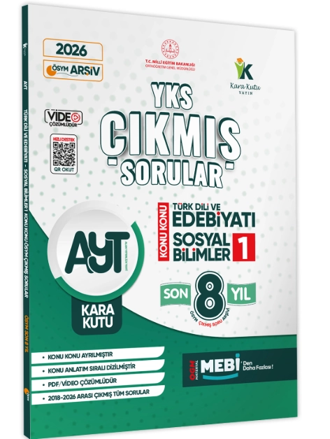 2026 YKS AYT — Türk Dili ve Edebiyatı / Sosyal Bilimler-1