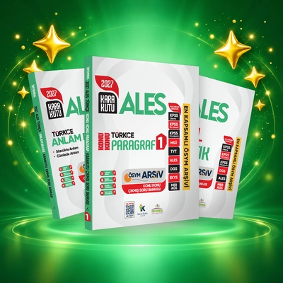 2027 ALES KARAKUTU SERİSİ ÇIKTI