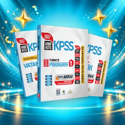 2027 KPSS KARAKUTU SERİSİ ÇIKTI