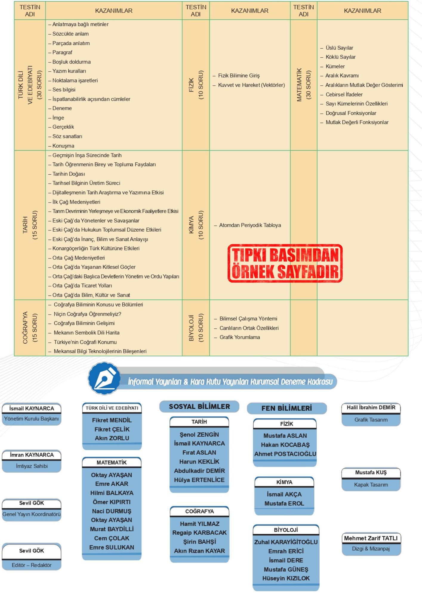 2026 11.Sınıf İOKBS (BURSLULUK SINAVI) MEB Çıkmış Soru Tıpkı Basım Deneme Paketi 7li Türkiye Geneli