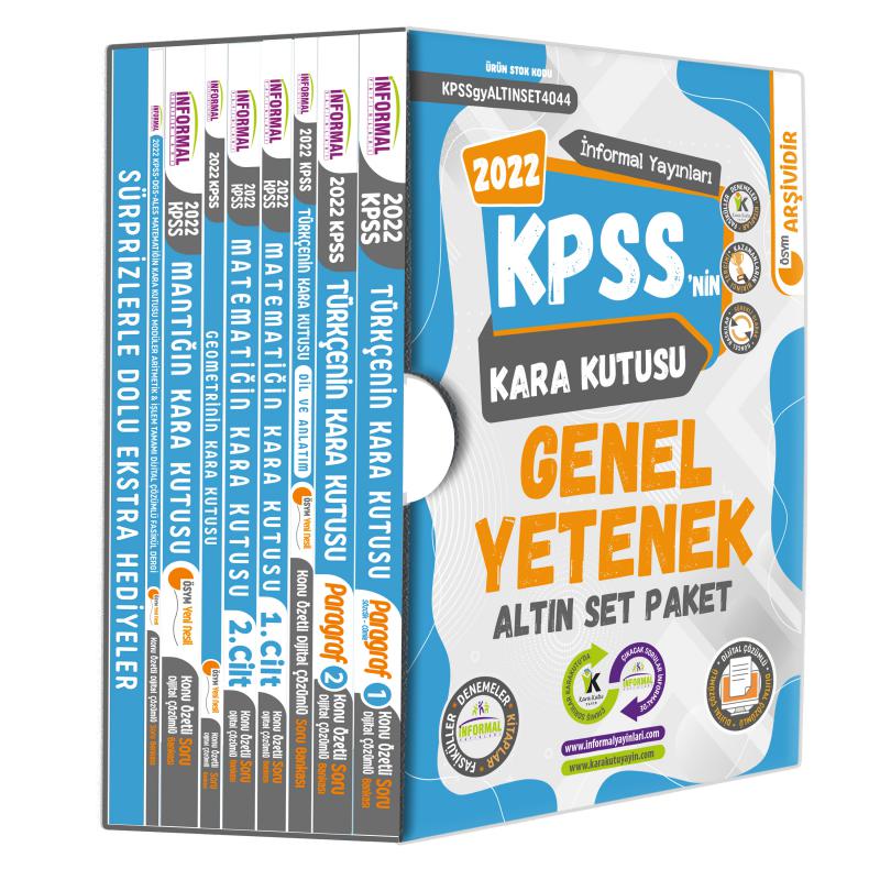 KPSSNİN%20Kara%20Kutusu%20Genel%20Yetenek%20ALTIN%20Set%20Paket%20Konu%20Özetli%20Dijital%20Çözümlü%20Çıkmış%20Soru%20Bankası