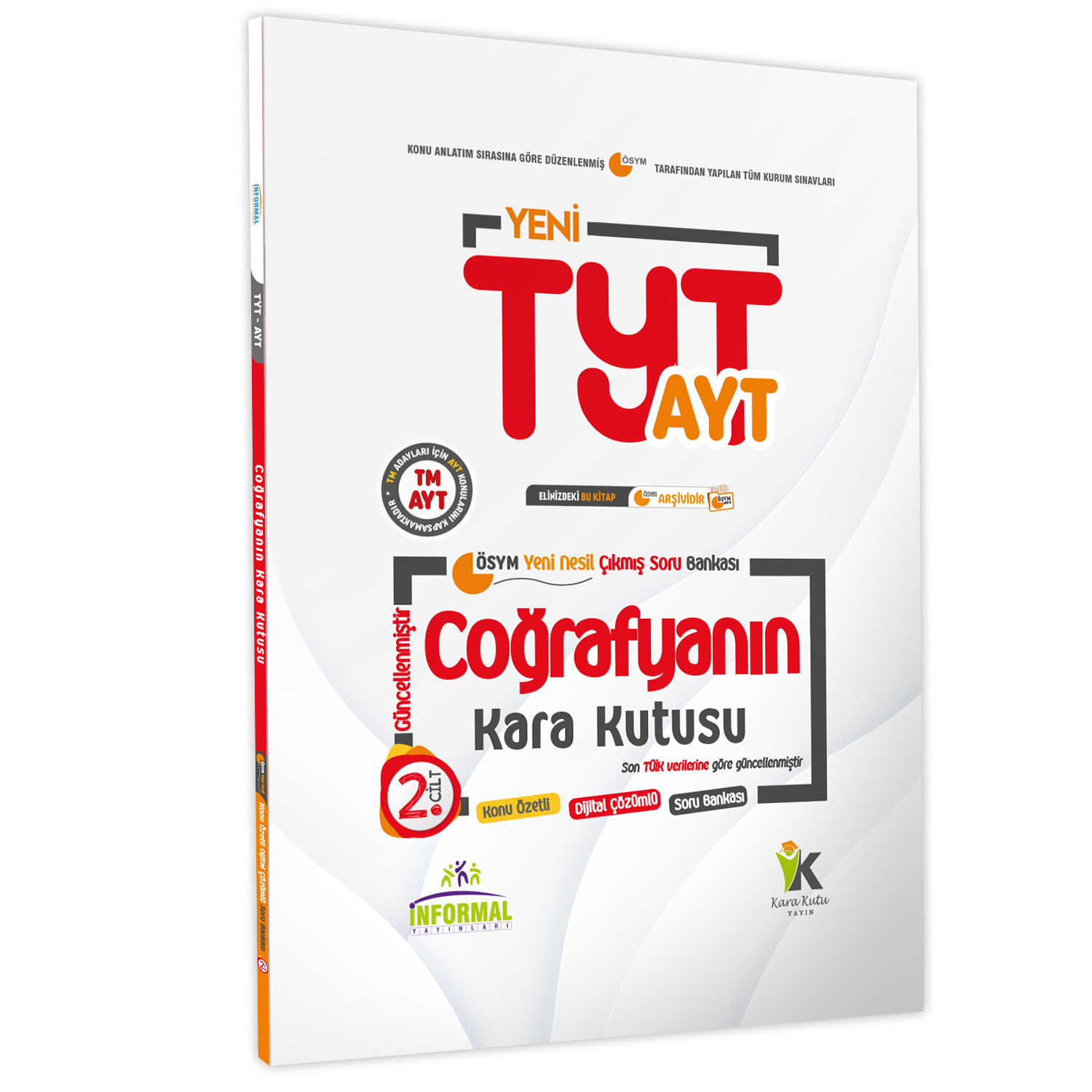 2025 TYT-AYT Kara Kutu ÖSYM Çıkmış Soru Bankası TM (EŞİT AĞIRLIK) ALTIN SET Konu Ö. PDF/Video Çözüm