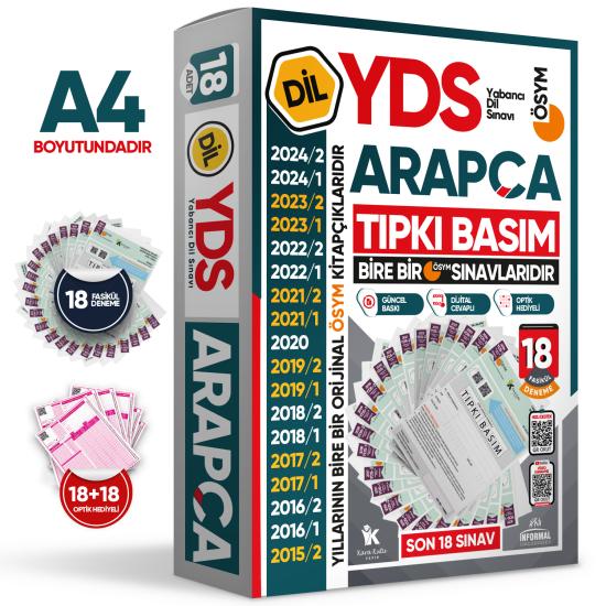 2025%20YDS%20Arapça%20ÖSYM%20Tıpkı%20Basım%20Çıkmış%20Soru%20Deneme%20Paketi%2018li%20Fasikül%20SETİ