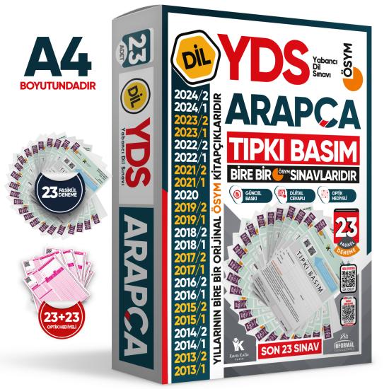 2025%20YDS%20Arapca%20ÖSYM%20Tıpkı%20Basım%20Çıkmış%20Soru%20Deneme%20Paketi%2023lü%20Fasikül%20SETİ