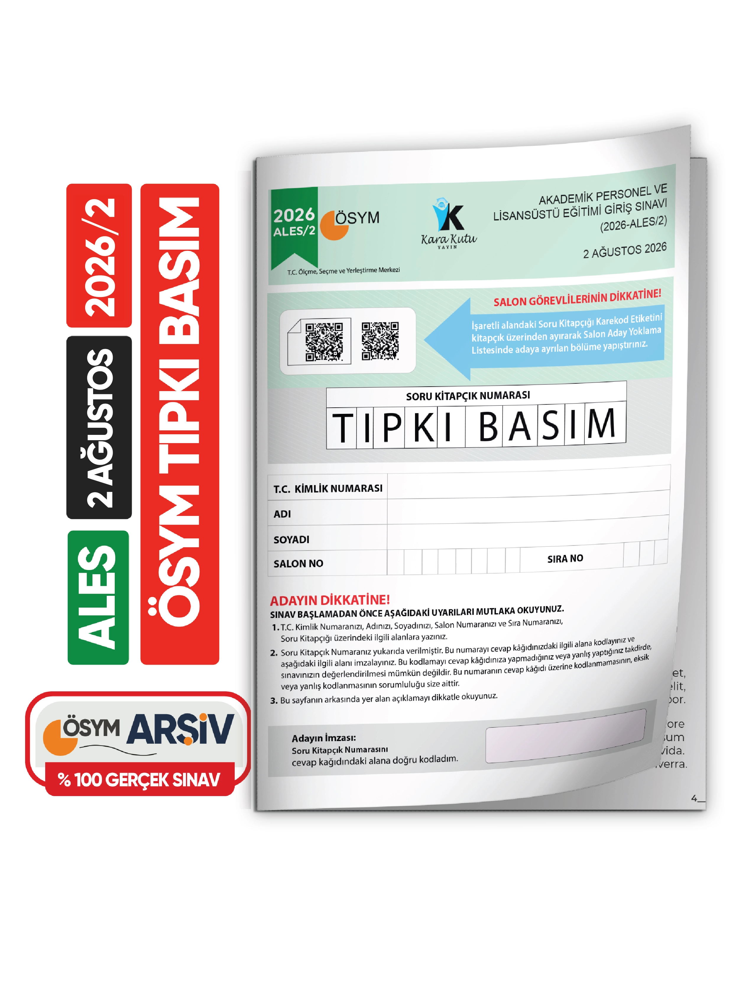 ALES%202026/2%20ÖSYM%20Tıpkı%20Basım%20Çıkmış%20Soru%20Deneme%20Kitapçığı%20Video/PDF%20Çözümlü%20Türkiye%20Geneli