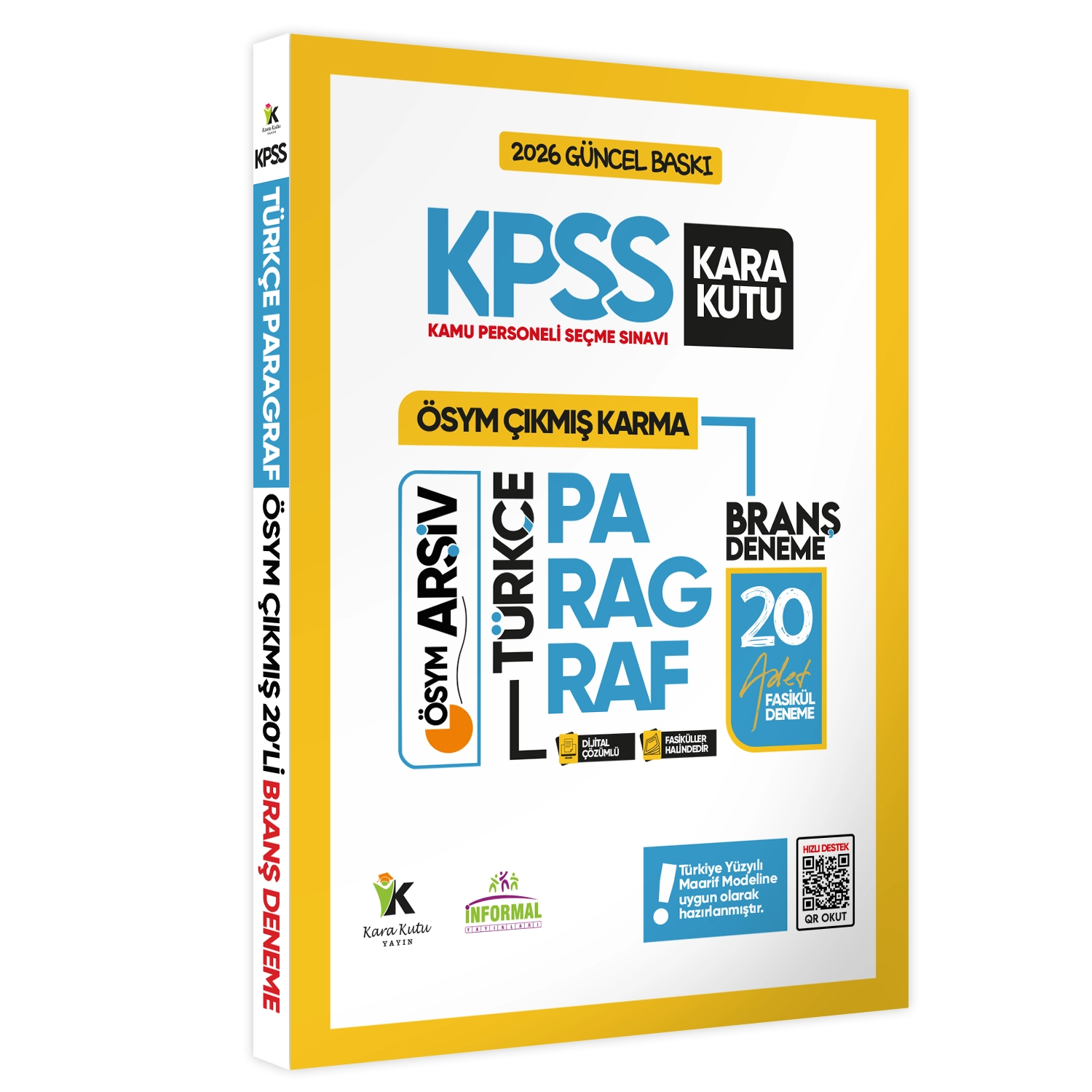 2026 KPSS Ortaöğretim/Lise Paragraf 20li Deneme ÖSYM Çıkmış Soru Havuzu Video ve PDF Çözümlü