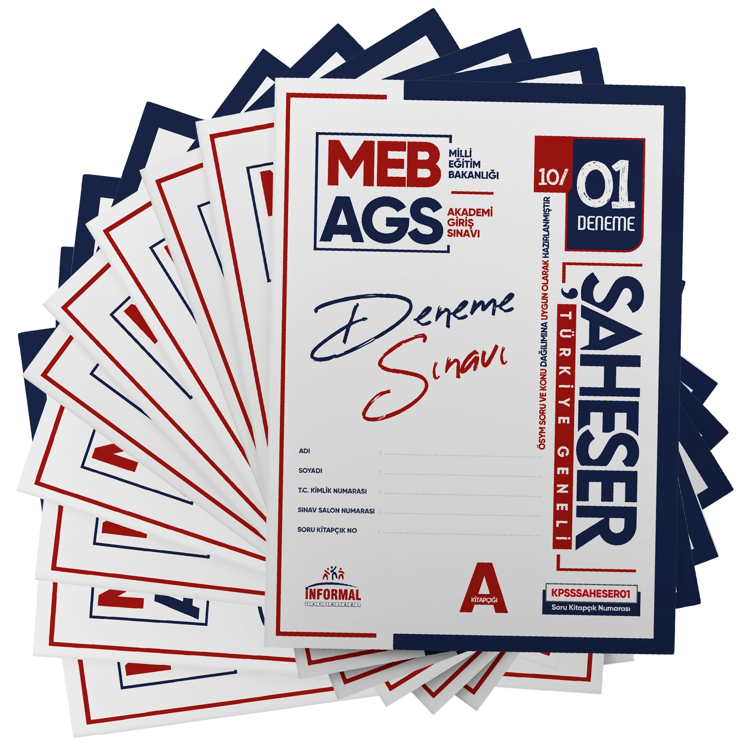 2026 MEB AGS Şaheser DENEME Paketi YENİ SİSTEM 10lu KURUMSAL Çözümlü Deneme(TG Mobil Değerlendirme)