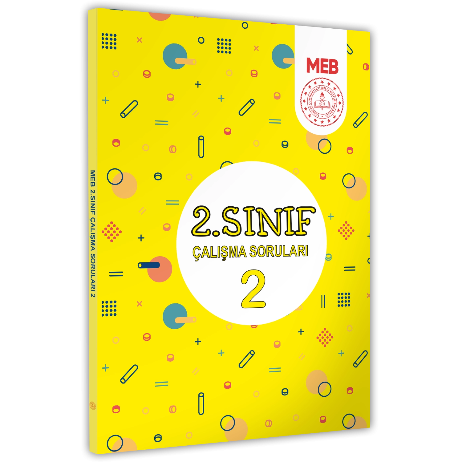 2025 MEB İlkokul 2.Sınıf Çalışma Soruları 2 Tüm Dersler Kazanım Pekiştirme Kitabı BASKI ÜCRETİ