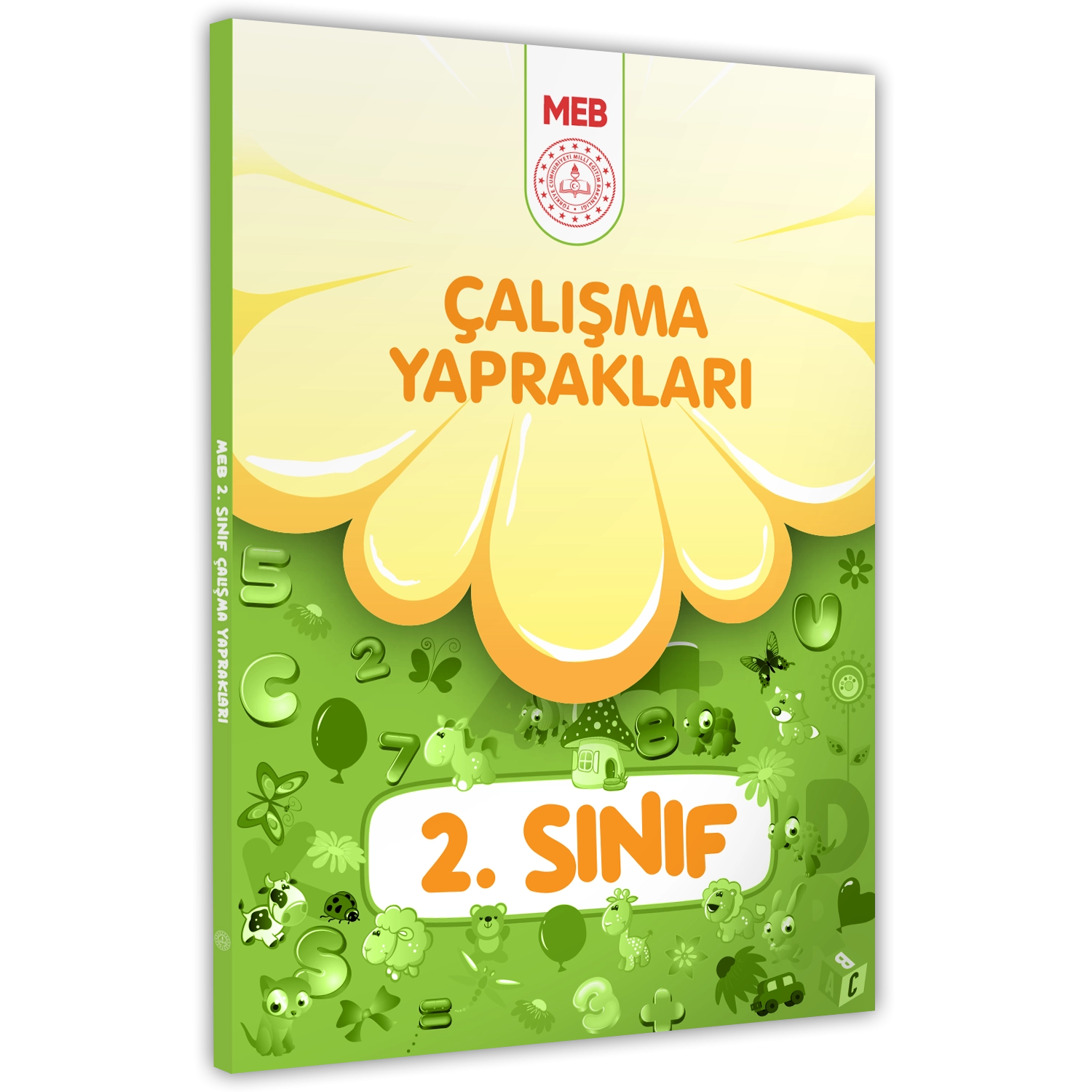 2025 MEB İlkokul 2.Sınıf Çalışma Yaprakları TÜM DERSLER Etkinlikli Eğlenceli S. Bankası BASKI ÜCRETİ