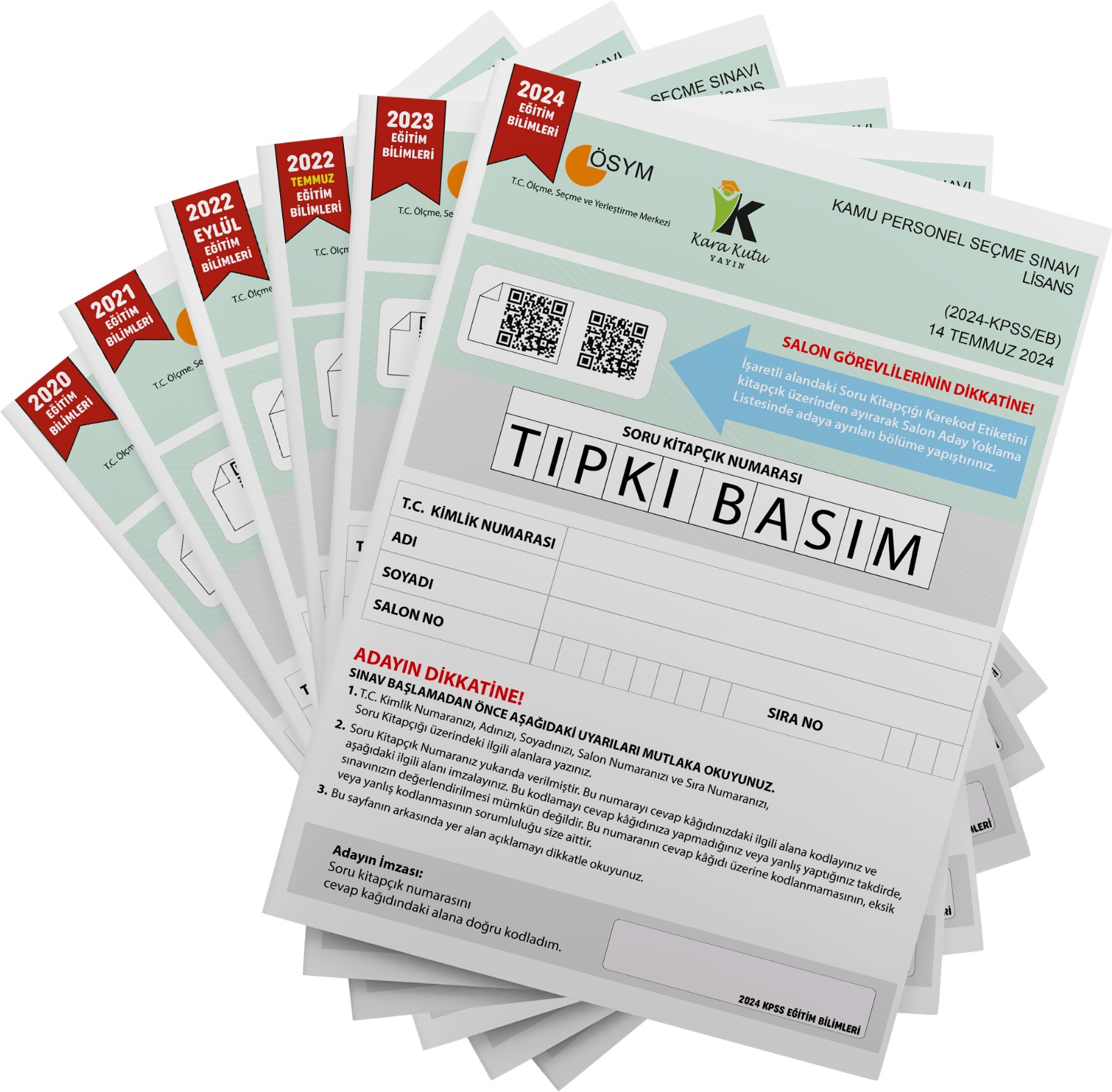 2025 MEB-AGS EĞİTİM BİLİMLERİ ÖSYM Tıpkı Basım Çıkmış Soru 6lı Deneme Paketi Video Çözümlü Türkiye G.