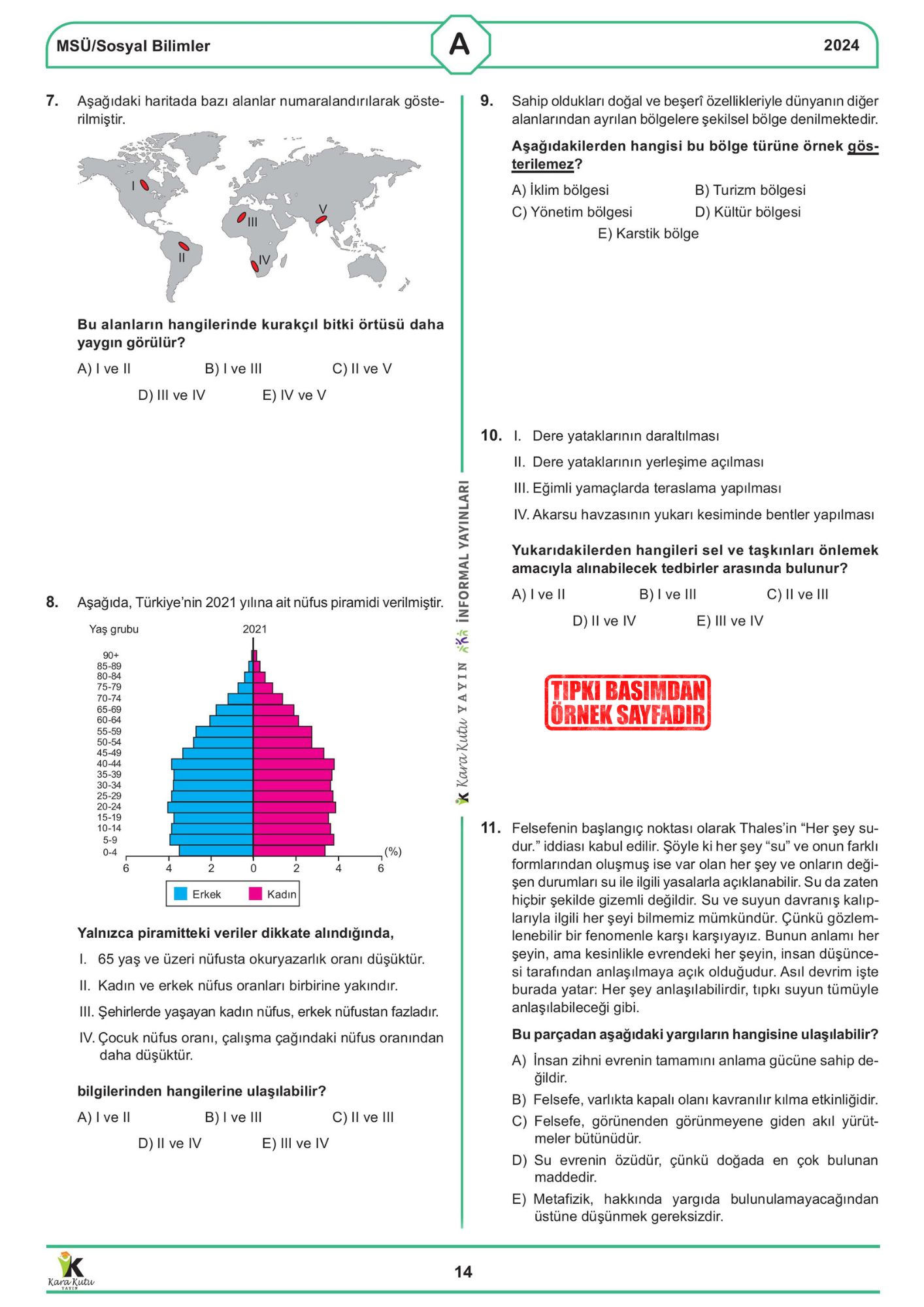 2026 MSÜ ÖSYM Çıkmış Soru Tıpkı Basım 8li Deneme Paketi Türkiye Geneli Video ve Dijital Çözümlü