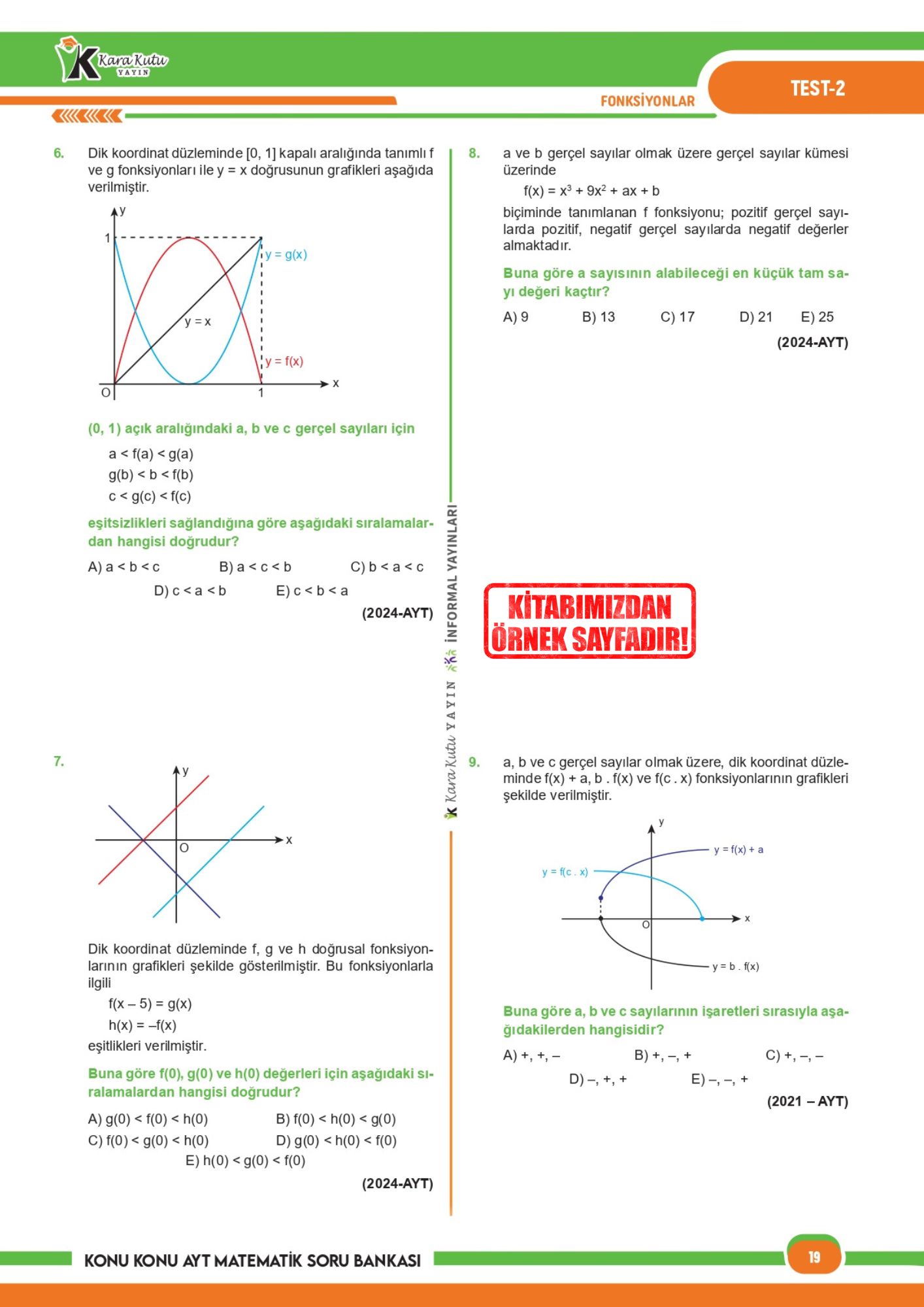 2027 YKS-AYT Matematik-Geometri ÖSYM Çıkmış Soru Bankası Konu Konu Son 9 Yıl Video/PDF Çözümlü