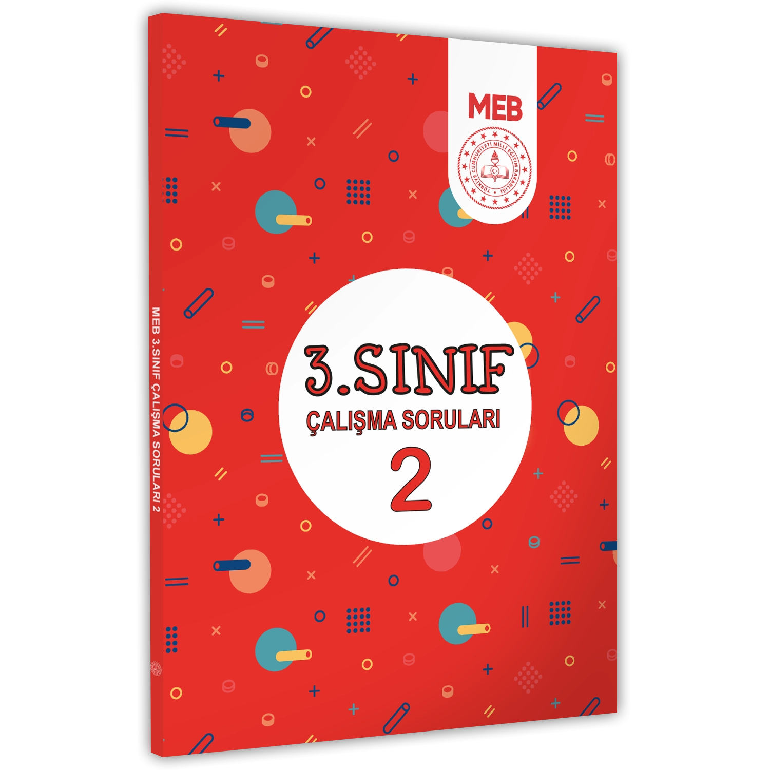 2025 MEB İlkokul 3.Sınıf Çalışma Soruları 2 Tüm Dersler Kazanım Pekiştirme Kitabı BASKI ÜCRETİ