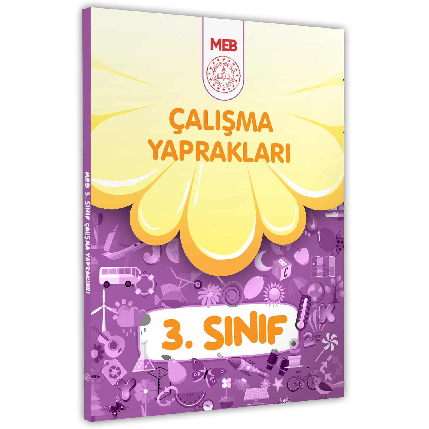 2025 MEB İlkokul 3.Sınıf Çalışma Yaprakları TÜM DERSLER Etkinlikli Eğlenceli S. Bankası BASKI ÜCRETİ