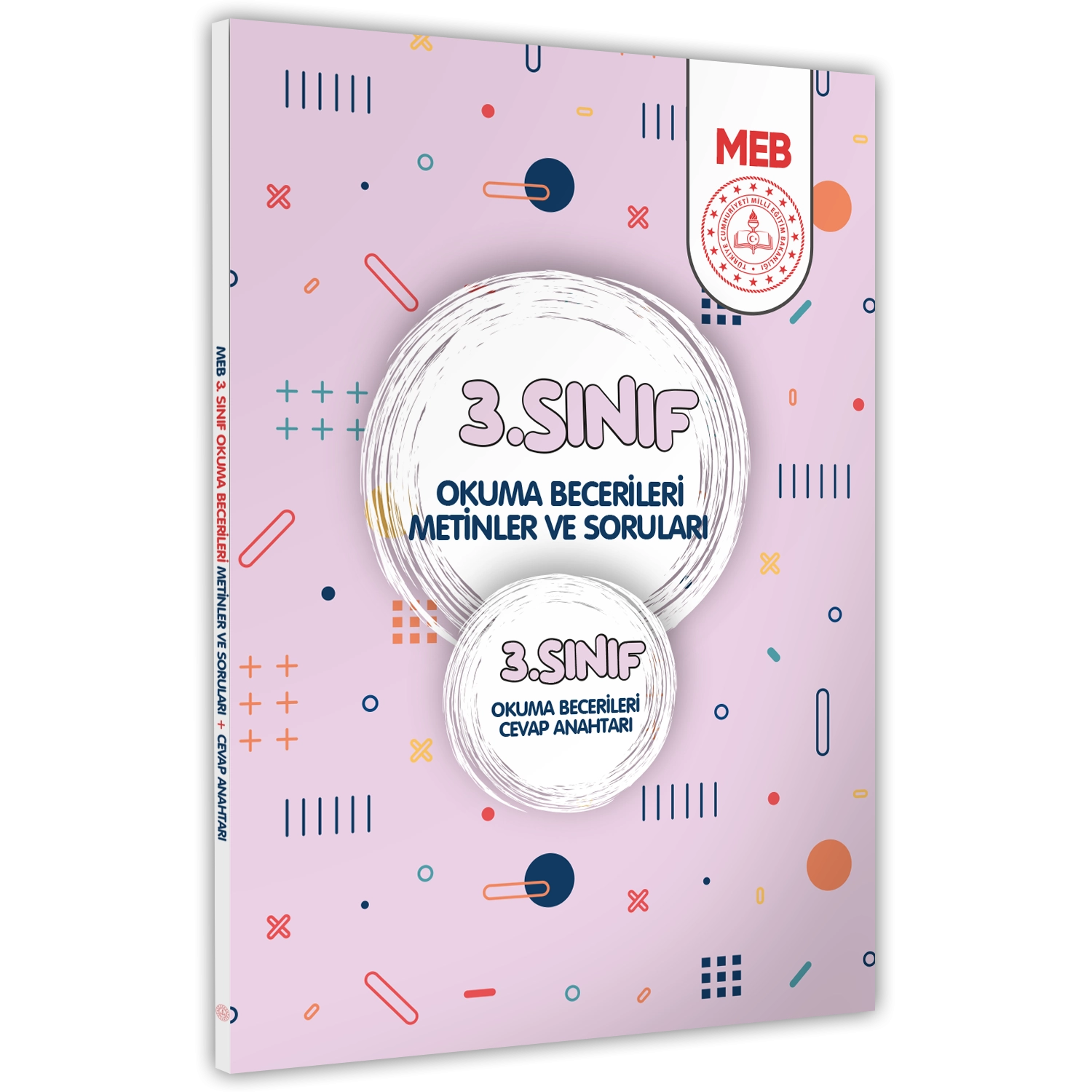 2025 MEB İlkokul 3.Sınıf Okuma Becerileri Metinler ve Soruları Çözüm kitapçık ilaveli BASKI ÜCRETİ
