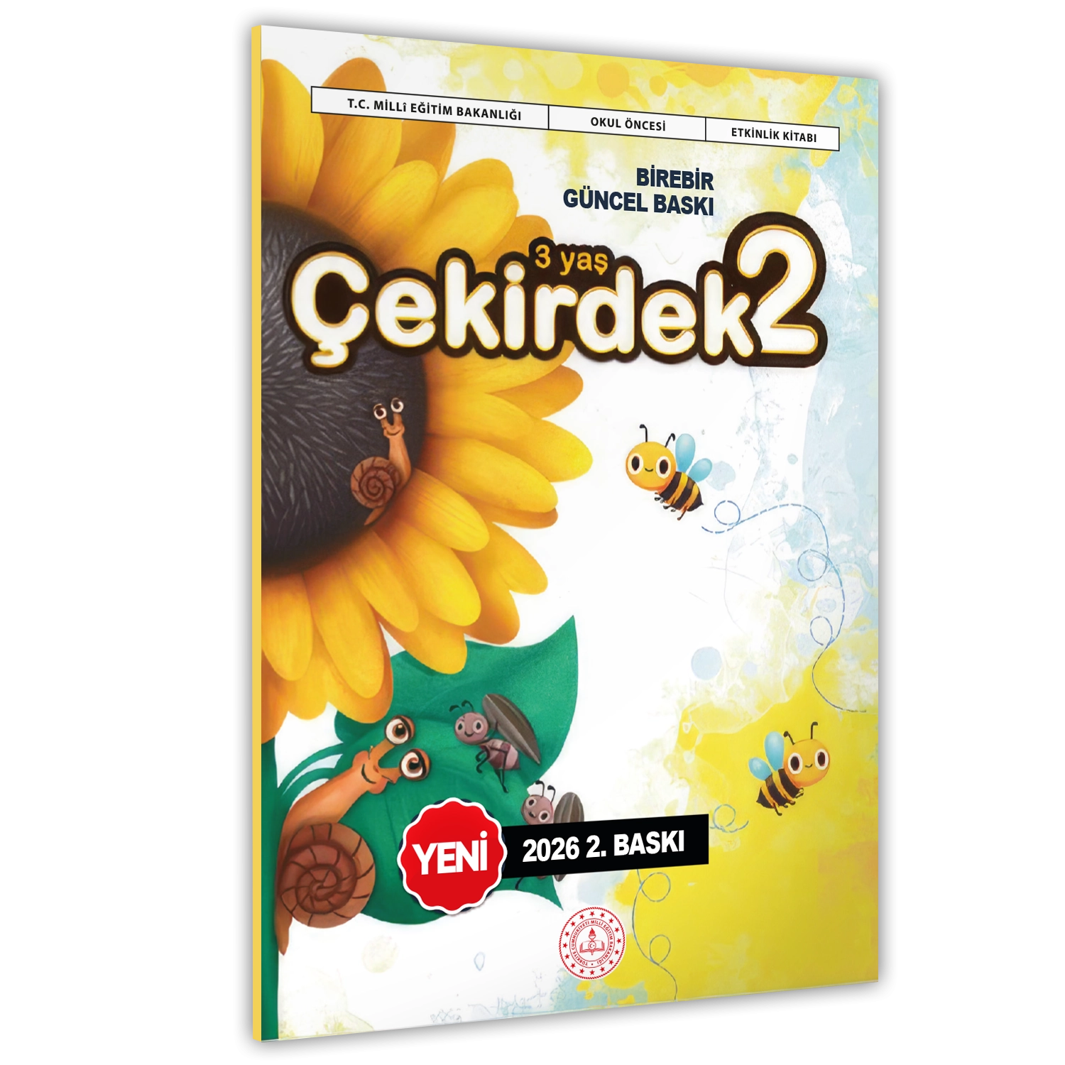 2026 3 Yaş Okul Öncesi MEB Etkinlik Kitabı Çekirdek 2 Eğlenceli ve Öğretici Aktiviteler BASKI ÜCRETİ