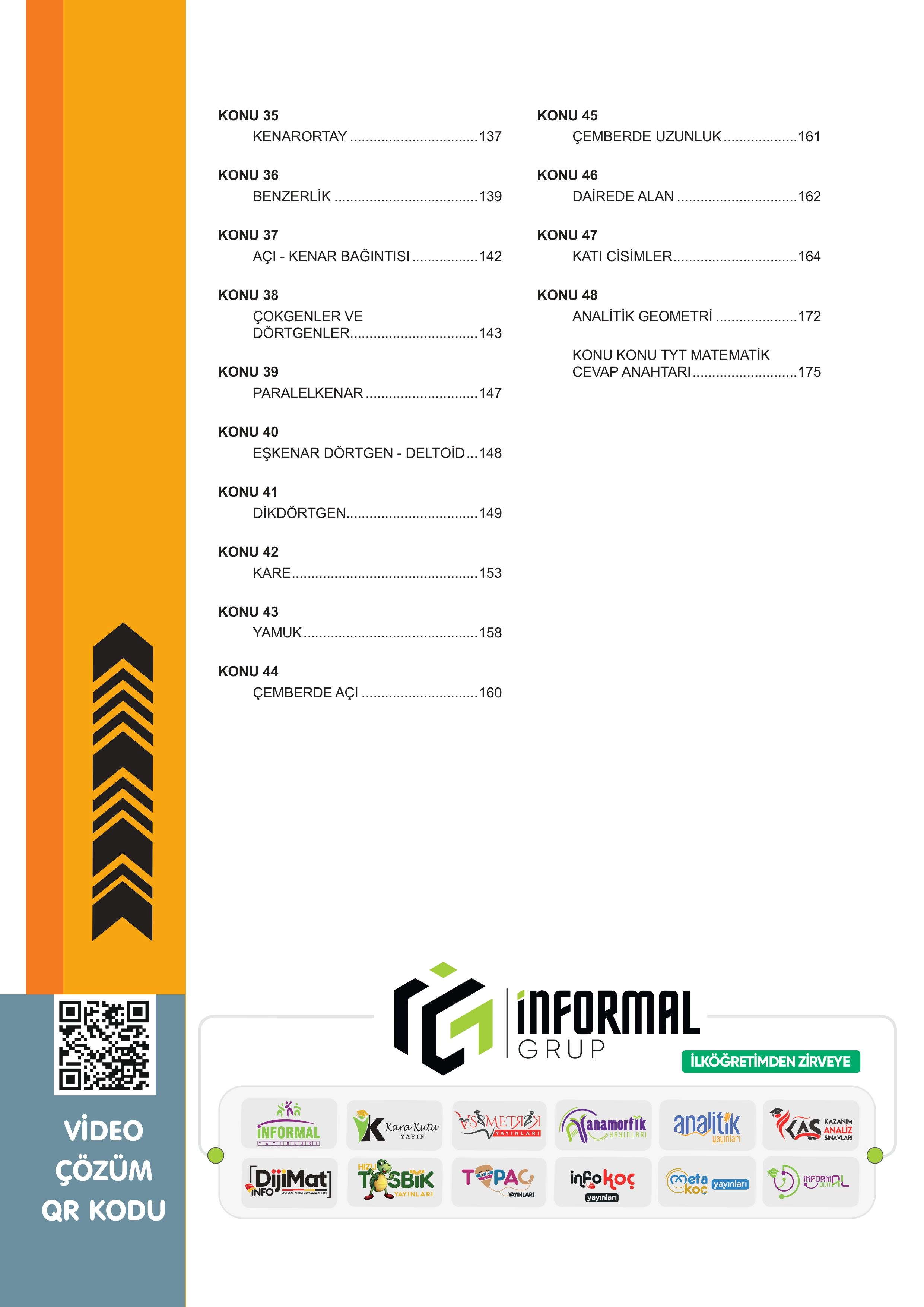 2026 YKS-TYT Matematik-Geo. Karakutu ÖSYM Çıkmış Soru Bankası Çözüm Konu Konu Son 8Yıl 