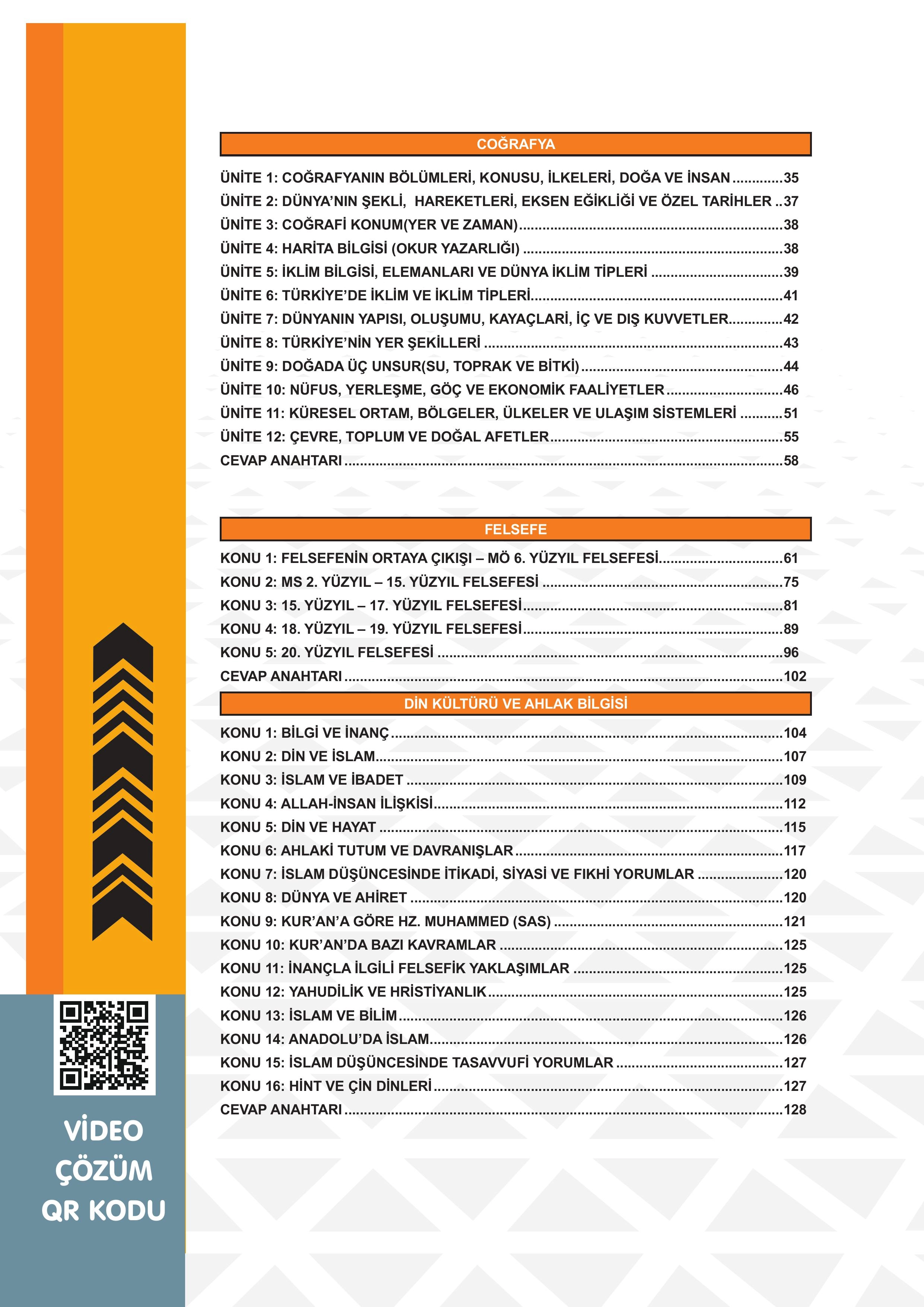 2026 YKS-TYT Sosyal Bilimler Karakutu ÖSYM Çıkmış Soru Bankası Çözüm KonuKonu Son 8Yıl