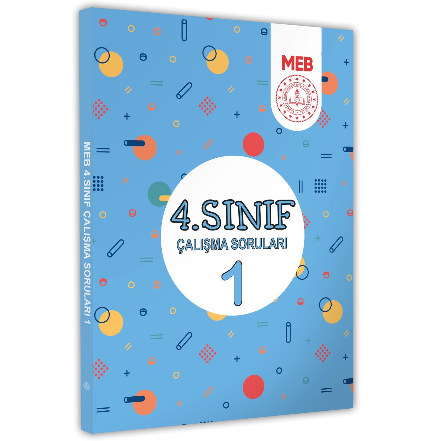 2025 MEB İlkokul 4.Sınıf Çalışma Soruları 1 Tüm Dersler Kazanım Pekiştirme Kitabı BASKI ÜCRETİ
