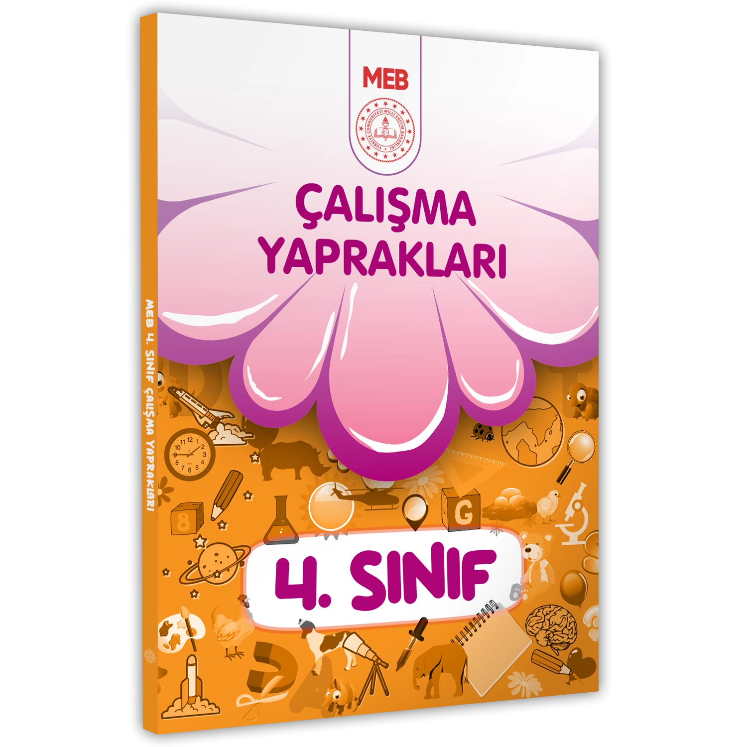 2025 MEB İlkokul 4.Sınıf Çalışma Yaprakları TÜM DERSLER Etkinlikli Eğlenceli S. Bankası BASKI ÜCRETİ