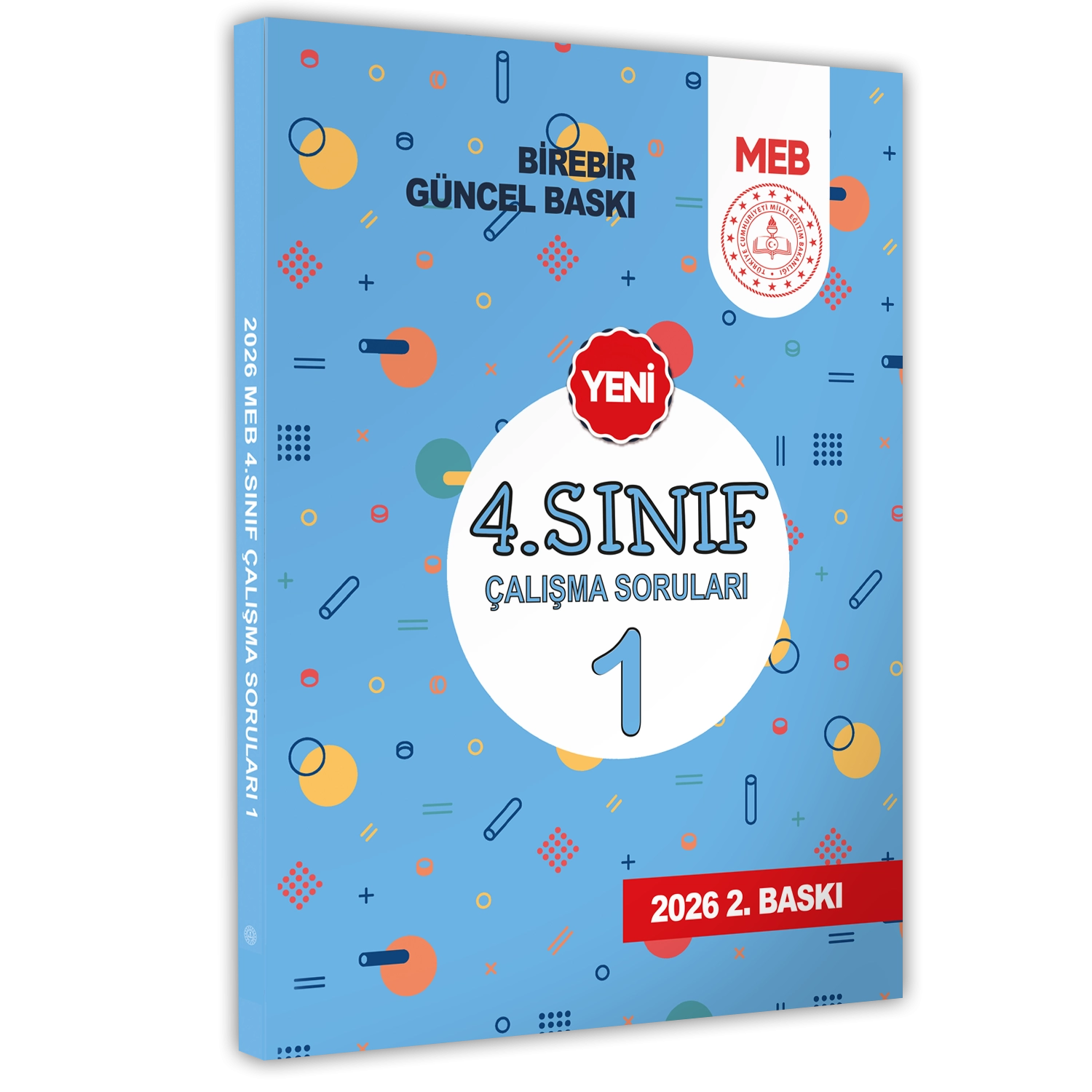 2026 MEB İlkokul 4.Sınıf Çalışma Soruları 1 Tüm Dersler Kazanım Pekiştirme Kitabı BASKI ÜCRETİ
