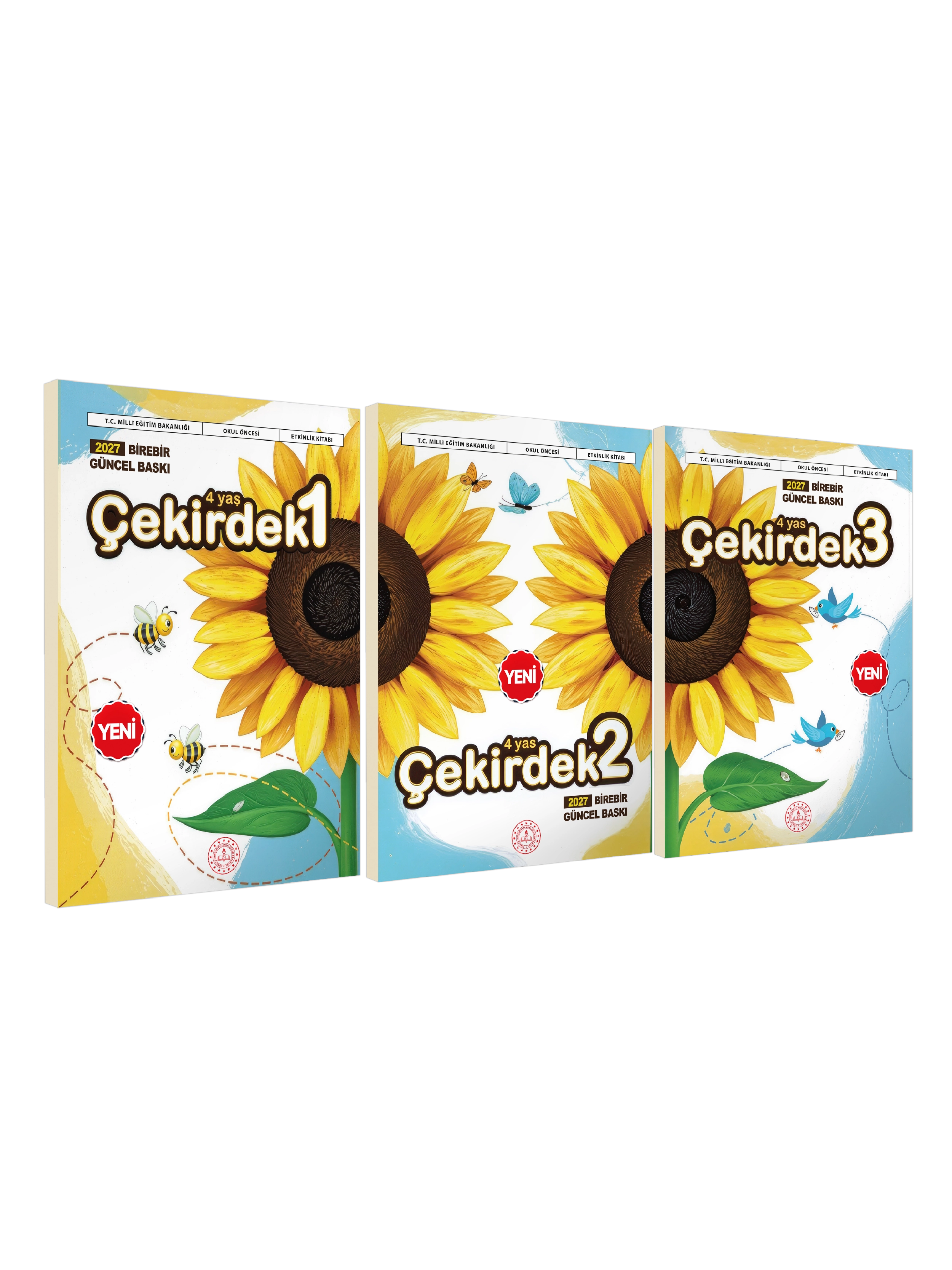 4 Yaş Okul Öncesi MEB Etkinlik Kitabı Çekirdek 3’lü Set Eğlenceli ve Öğretici Aktiviteler BASKI ÜCRETİ