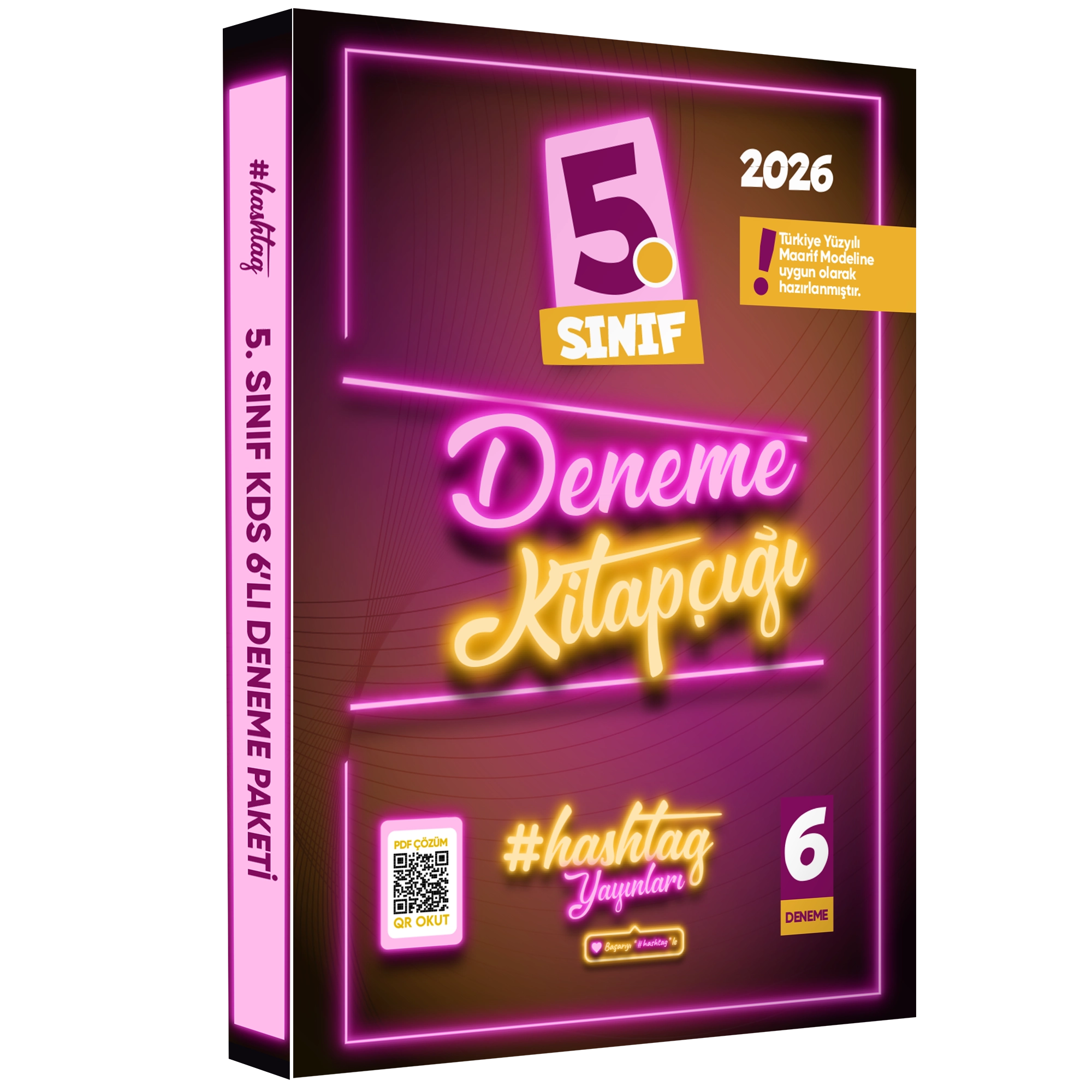 2026 5.Sınıf #hashtag Kazanım Değerlendirme Sınavı 6lı SARMAL Deneme Paketi Çözümlü Türkiye Geneli