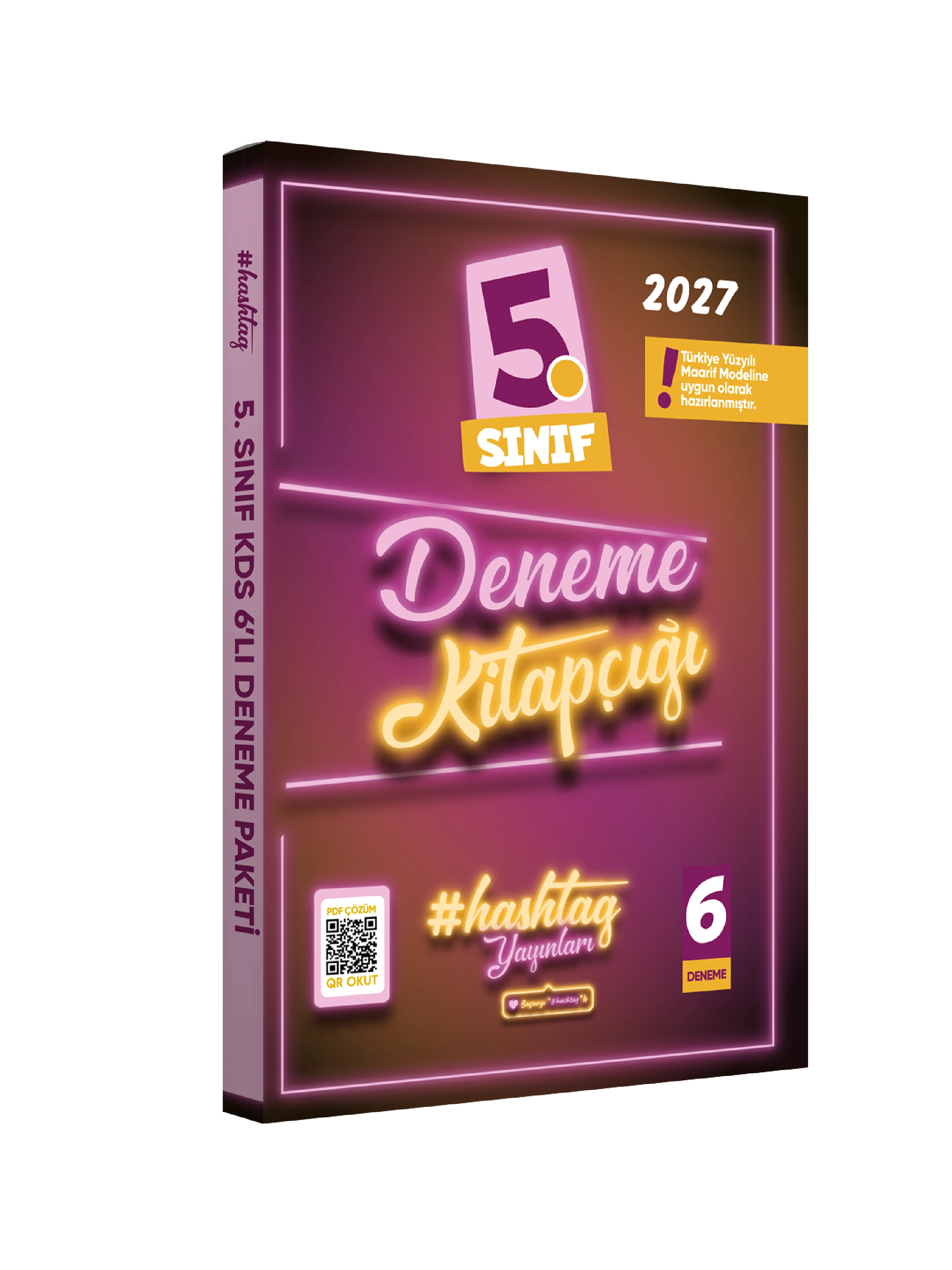 2027 5.Sınıf #hashtag Kazanım Değerlendirme Sınavı 6lı SARMAL Deneme Paketi Çözümlü Türkiye Geneli