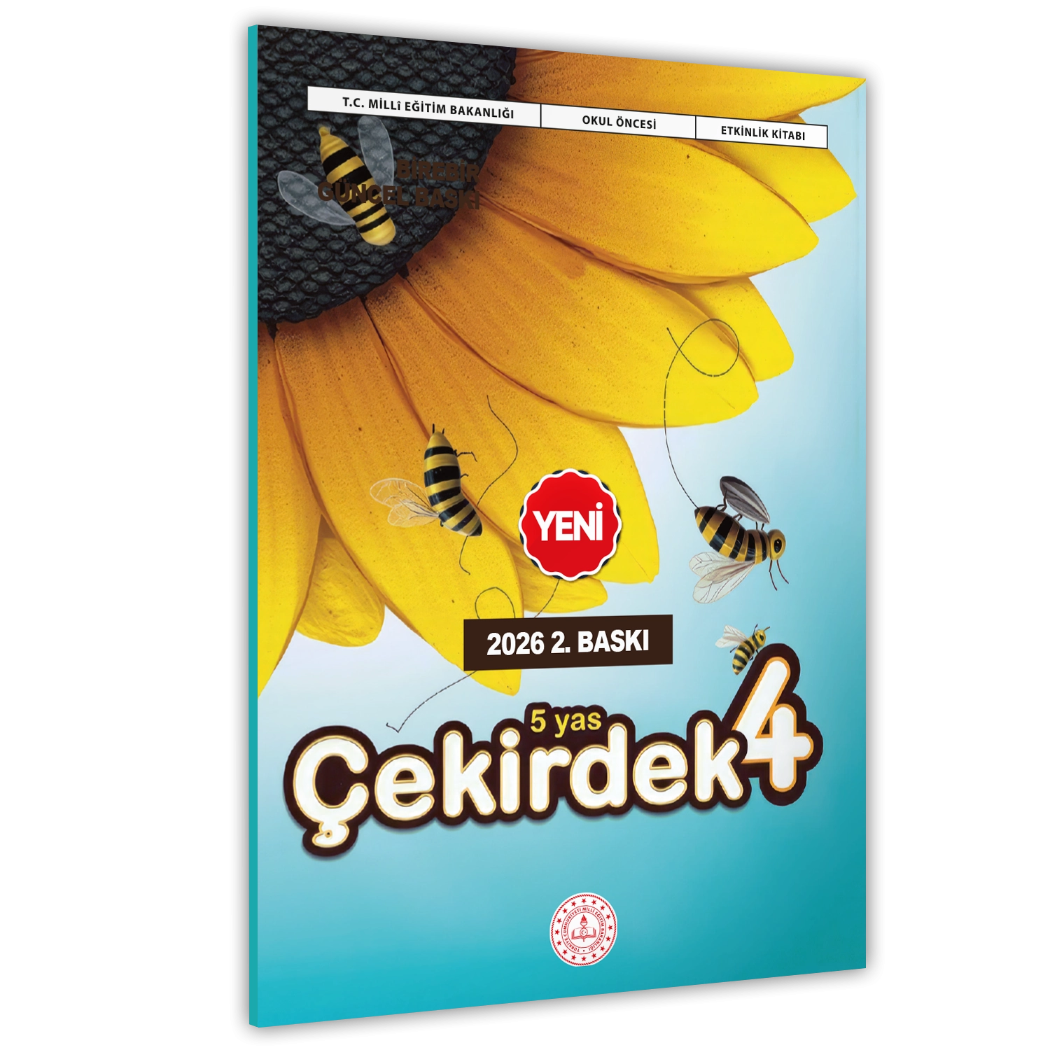 2026 5 Yaş Okul Öncesi MEB Etkinlik Kitabı Çekirdek 4 Eğlenceli ve Öğretici Aktiviteler BASKI ÜCRETİ