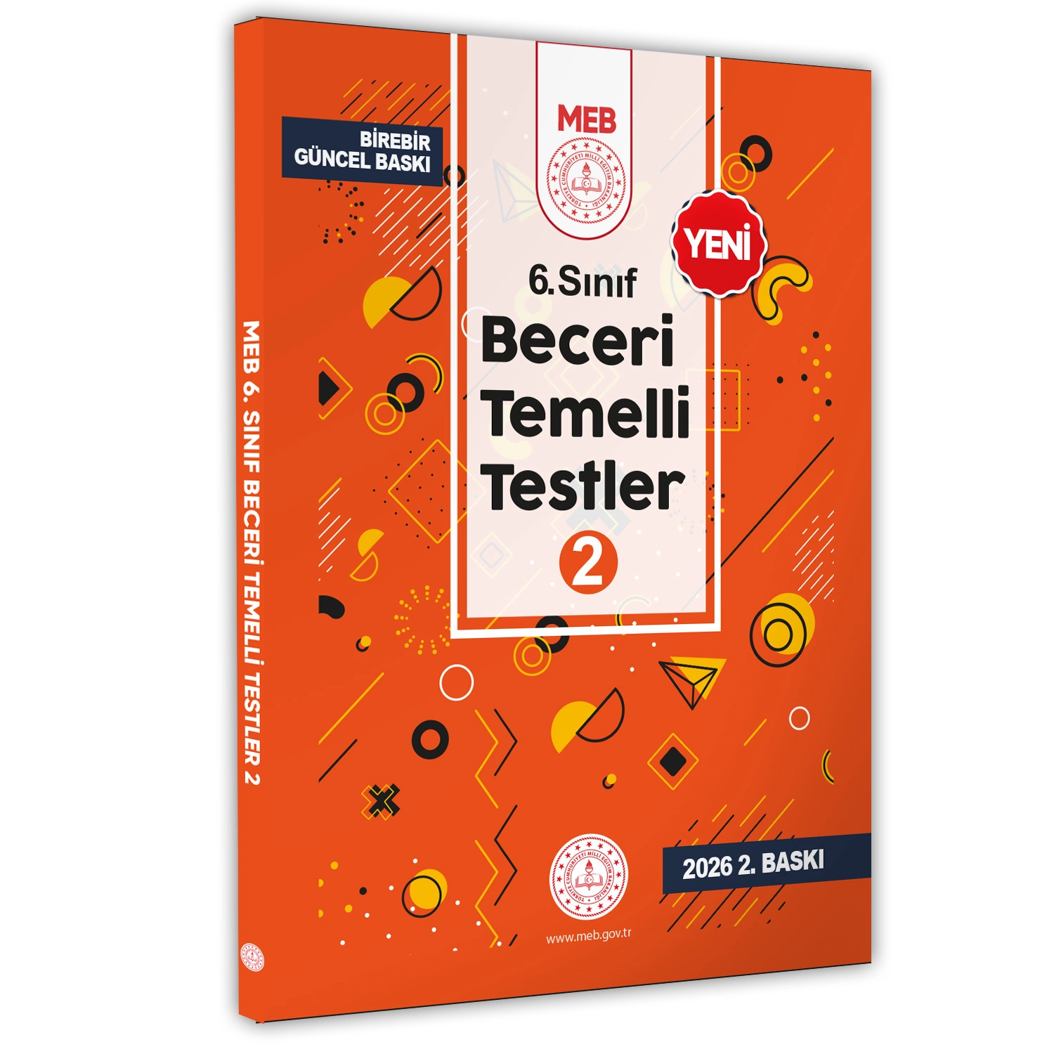 2026 6.Sınıf MEB Beceri Temelli Testler 2. Kitap Örnek Soru Bankası (Renkli Baskı) BASKI ÜCRETİ