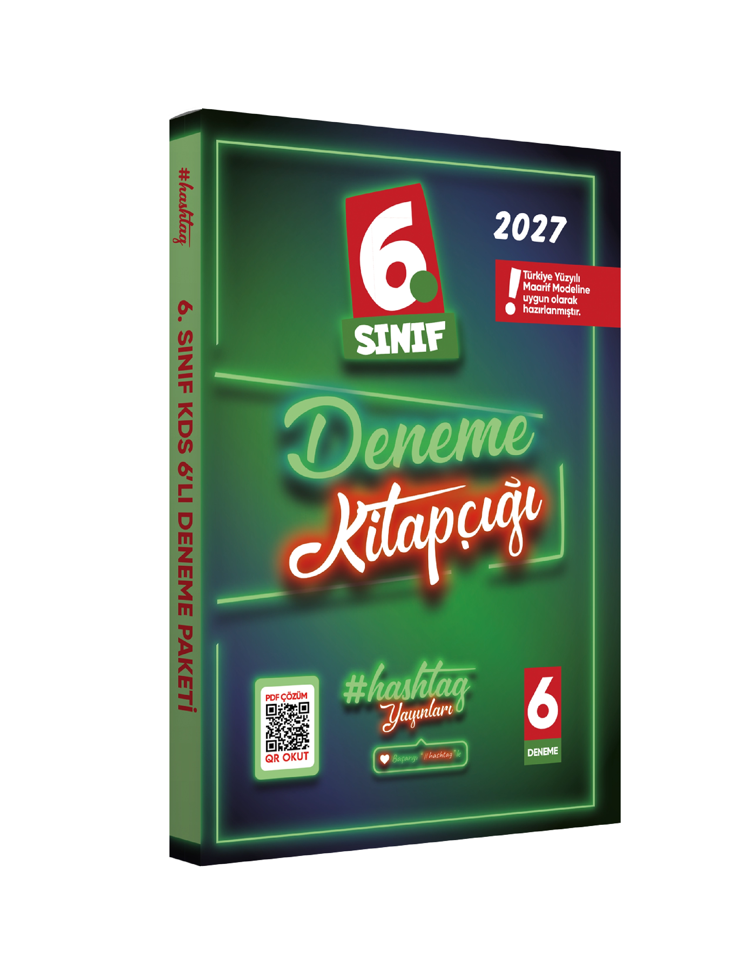 2027 6.Sınıf #hashtag Kazanım Değerlendirme Sınavı 6lı SARMAL Deneme Paketi Çözümlü Türkiye Geneli