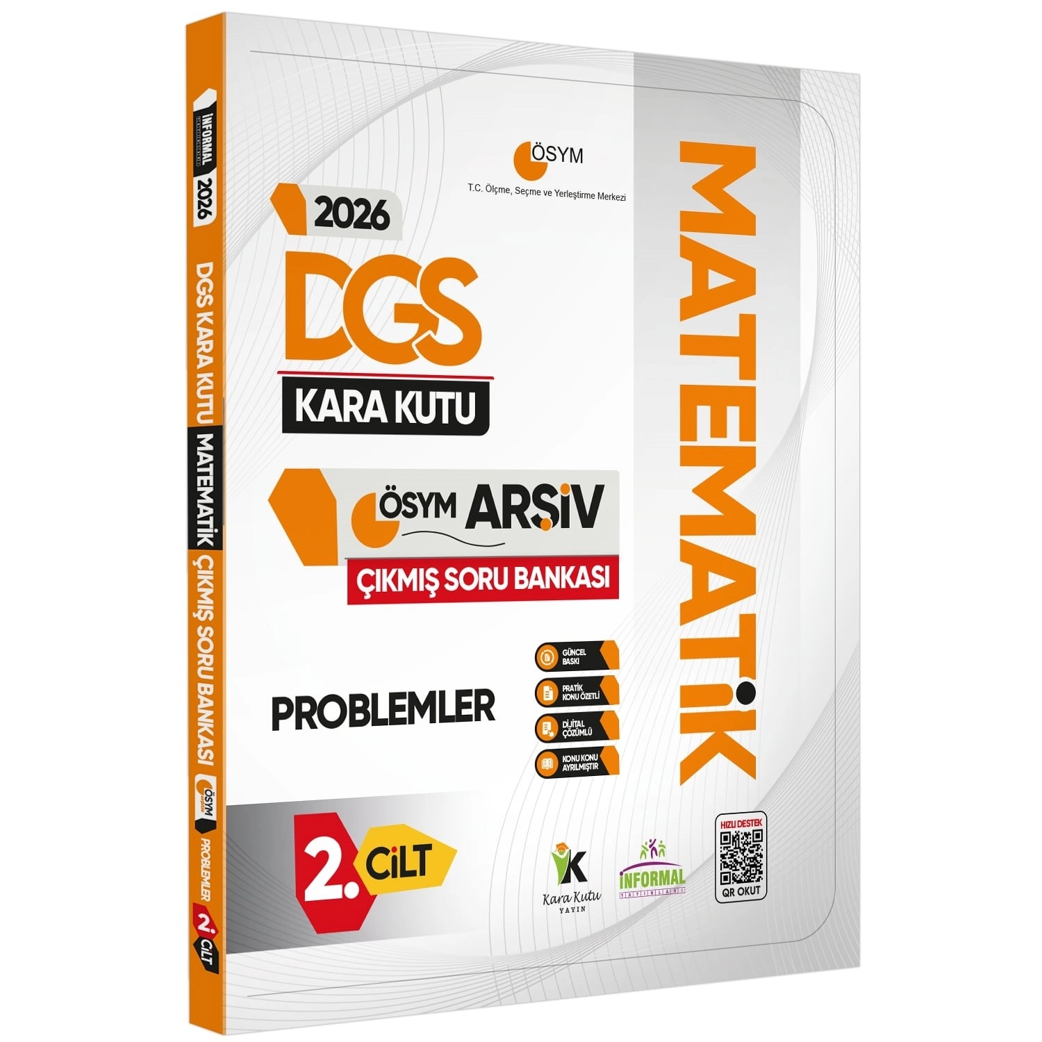 2026 DGS Kara Kutu PARAGRAF ve PROBLEMLER ÖSYM Çıkmış Soru Bankası 2li Set Konu Özetli Çözümlü