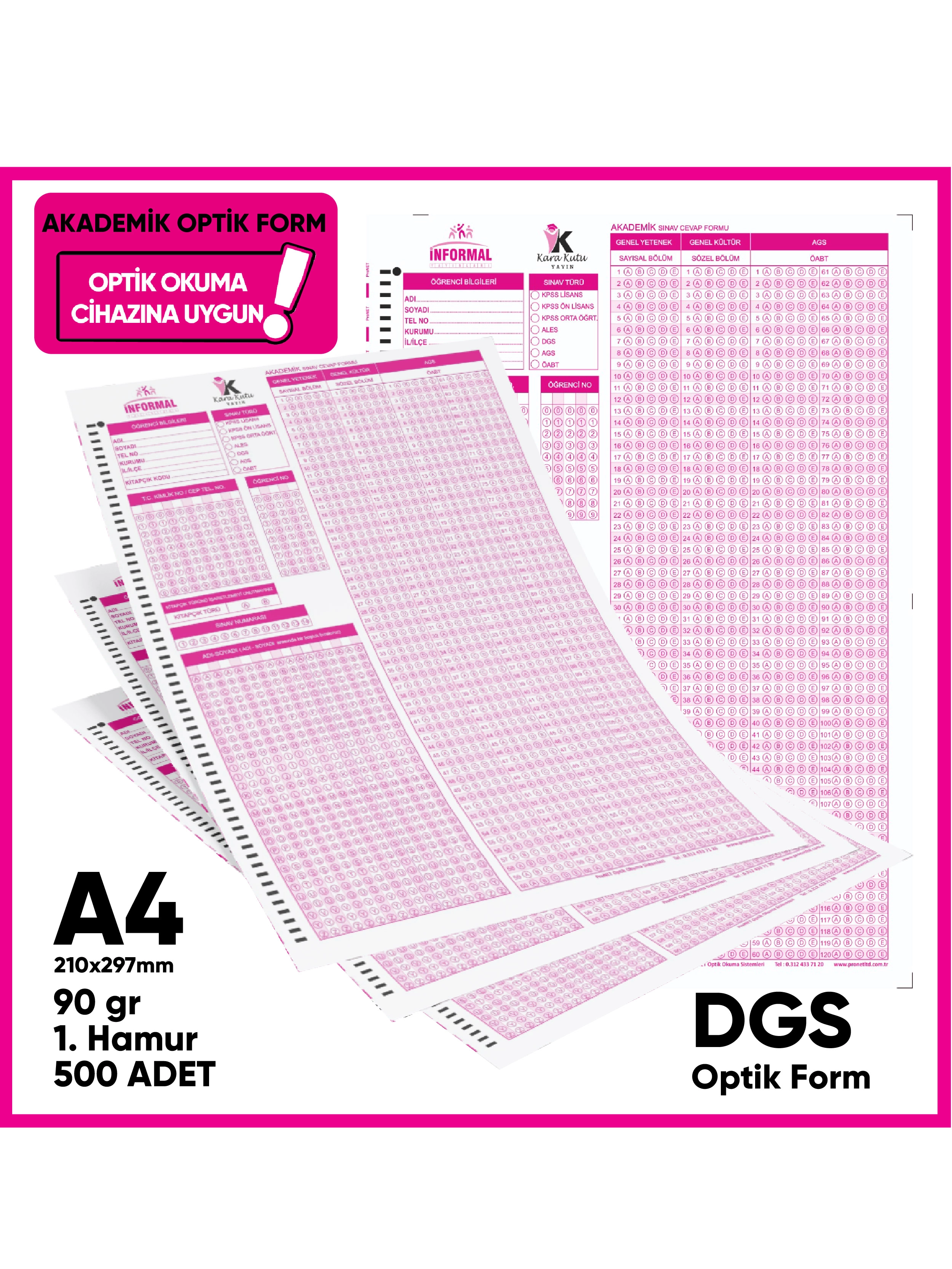 DGS%20Akademik%20Değerlendirme%20Optik%20Formu%20(500%20Adet%20-%2090%20gr%20-%20Optik%20Okuma%20Cihazlarıyla%20Uyumlu)