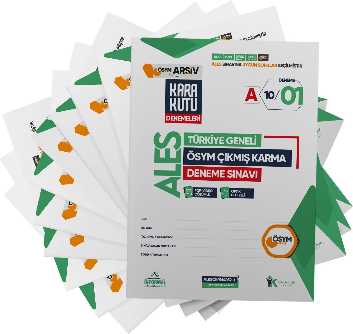2026 ALES Sayısal-Sözel-TM ÖSYM Çıkmış Karma Kara Kutu 10lu Deneme Paketi Türkiye Geneli D. Çözümlü