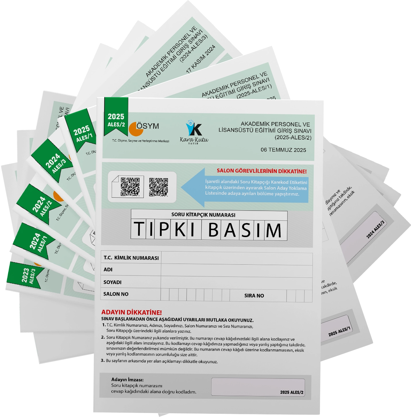 2026 ALES ÖSYM Tıpkı Basım Çıkmış Soru 6lı Deneme Paketi Video ve Dijital Çözümlü Türkiye Geneli