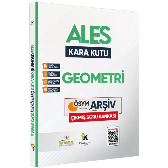 2026 ALES Kara Kutu Matematik 1.-2.Cilt ve Geometri 3lü ÖSYM Çıkmış Soru Bankası Konu Özetli Çözümlü