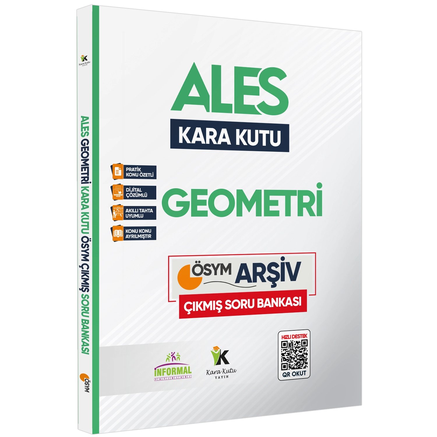 2026 ALES Kara Kutu ÖSYM Çıkmış Soru Bankası SAYISAL 4lü ALTIN SET Konu Özetli Dijital Çözümlü