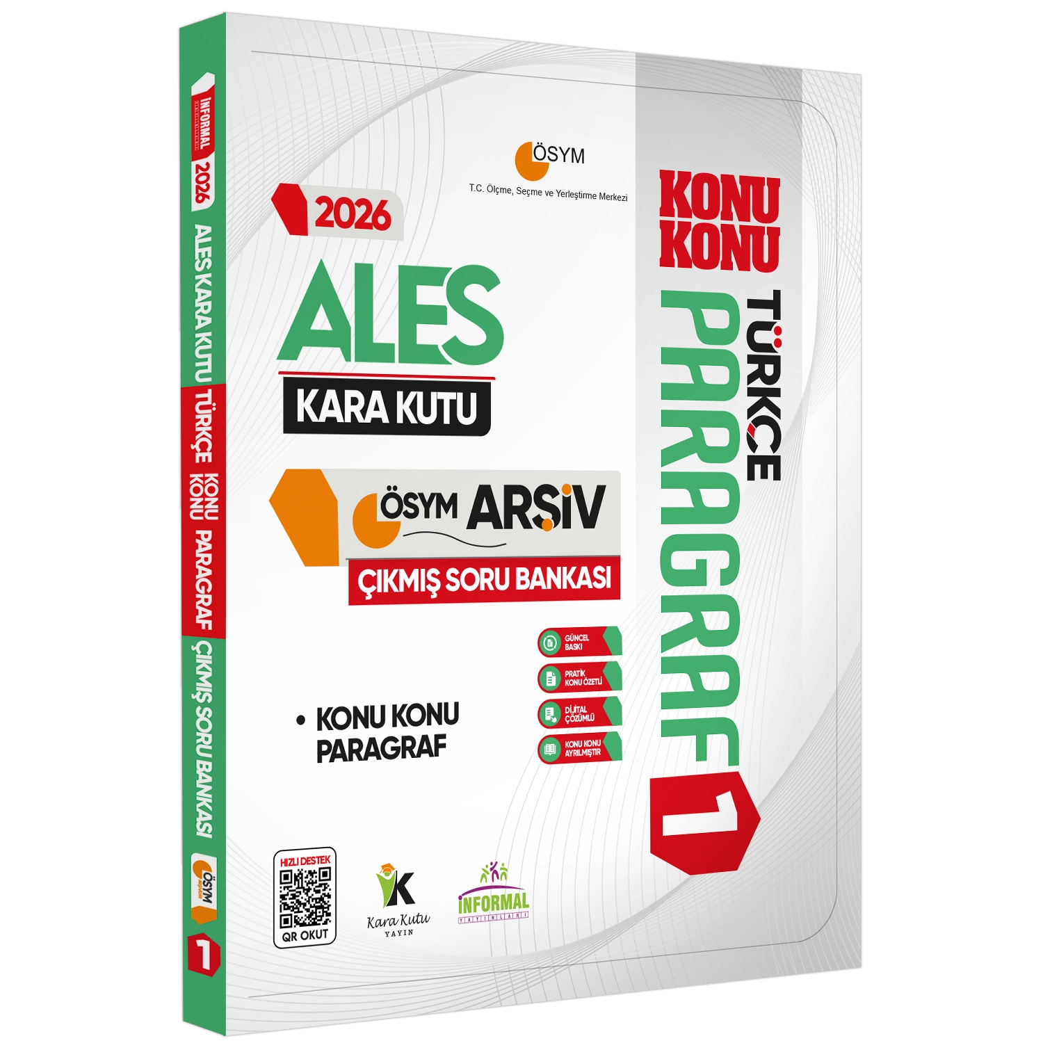 2026 ALESin Kara Kutusu ÖSYM ARŞİV Çıkmış Soru Bankası ALTIN PAKET Konu Özetli Dijital Çözümlü