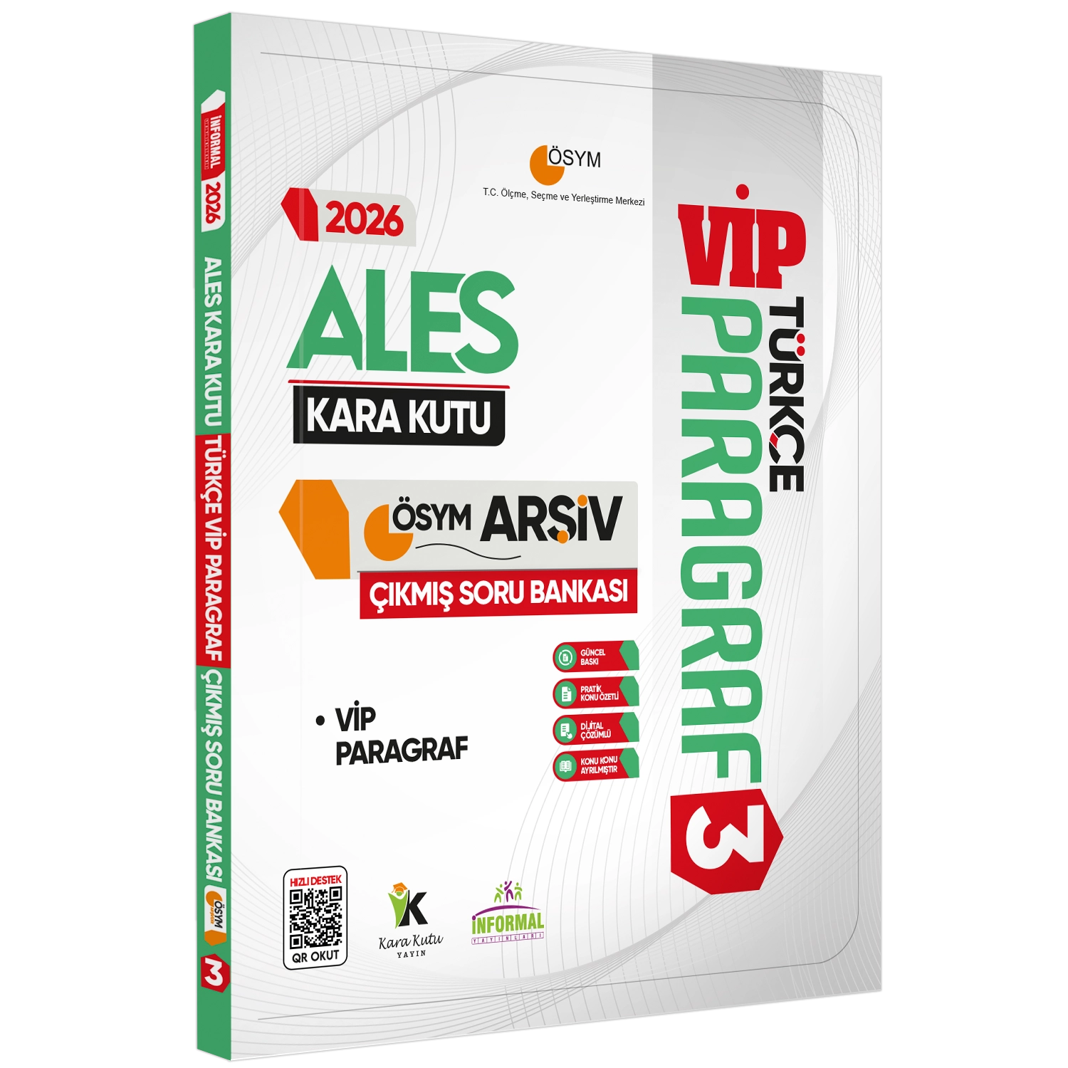 2026 ALES Kara Kutu ÖSYM Çıkmış Soru Bankası SÖZEL 5li ALTIN SET Konu Özetli Dijital Çözümlü